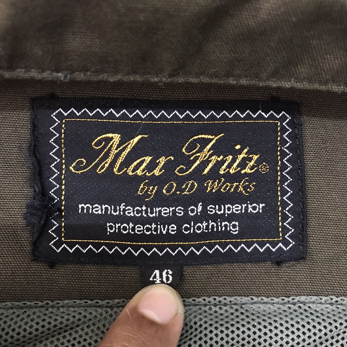 Japanese Brand RARE Design Max Fritz O.D Brain Multi zipper Jacket Size US S / EU 44-46 / 1 - 18 Thumbnail