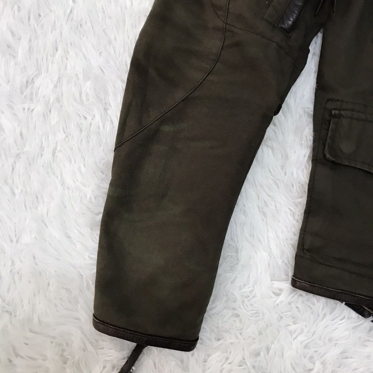 Japanese Brand RARE Design Max Fritz O.D Brain Multi zipper Jacket Size US S / EU 44-46 / 1 - 9 Thumbnail