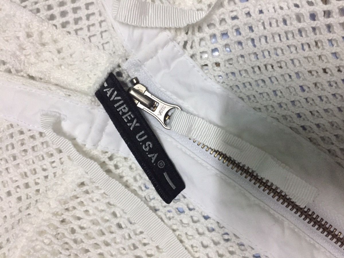 Avirex Rare Netting Avirex Usa Zipper Jacket Outerwear Hoodie Size US M / EU 48-50 / 2 - 8 Thumbnail