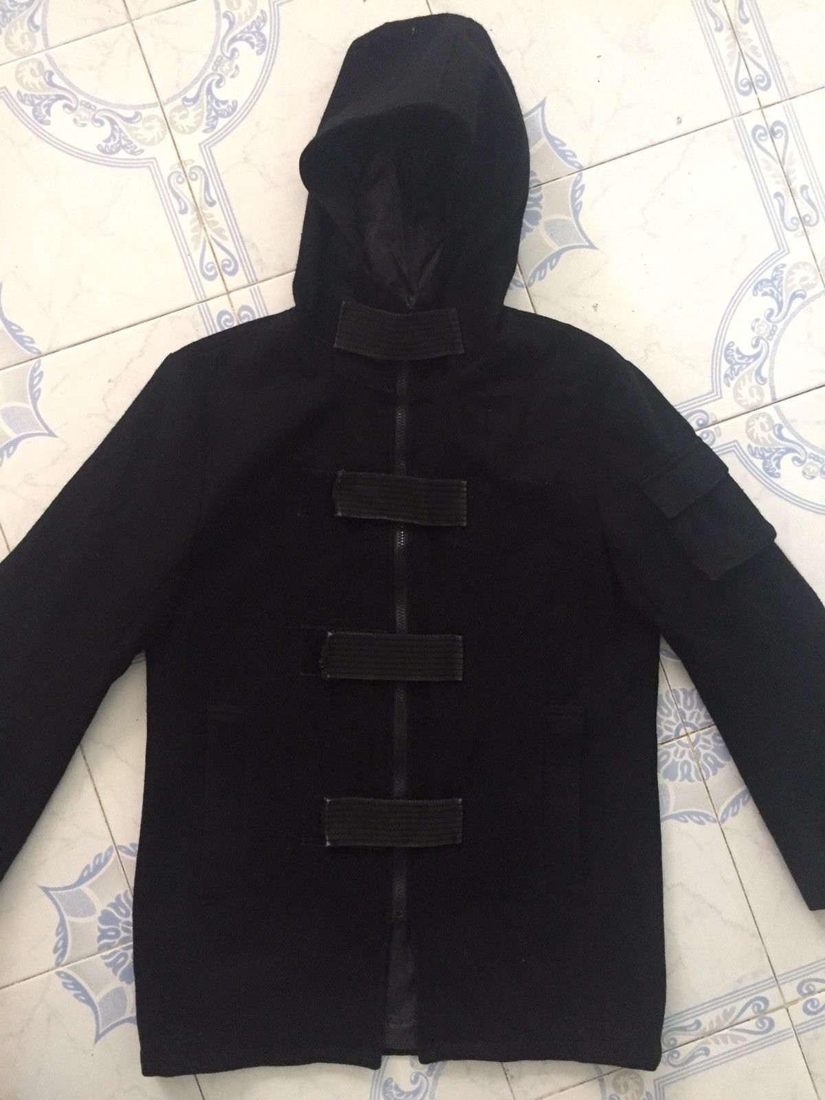 Designer Rare Straps Style Secret Agent Hoodie Jacket Size US M / EU 48-50 / 2 - 5 Thumbnail