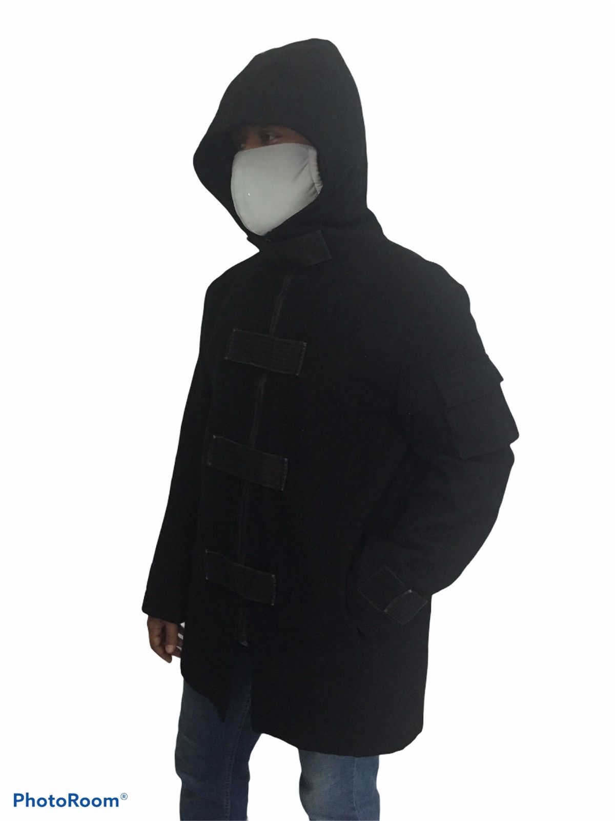 Designer Rare Straps Style Secret Agent Hoodie Jacket Size US M / EU 48-50 / 2 - 2 Thumbnail