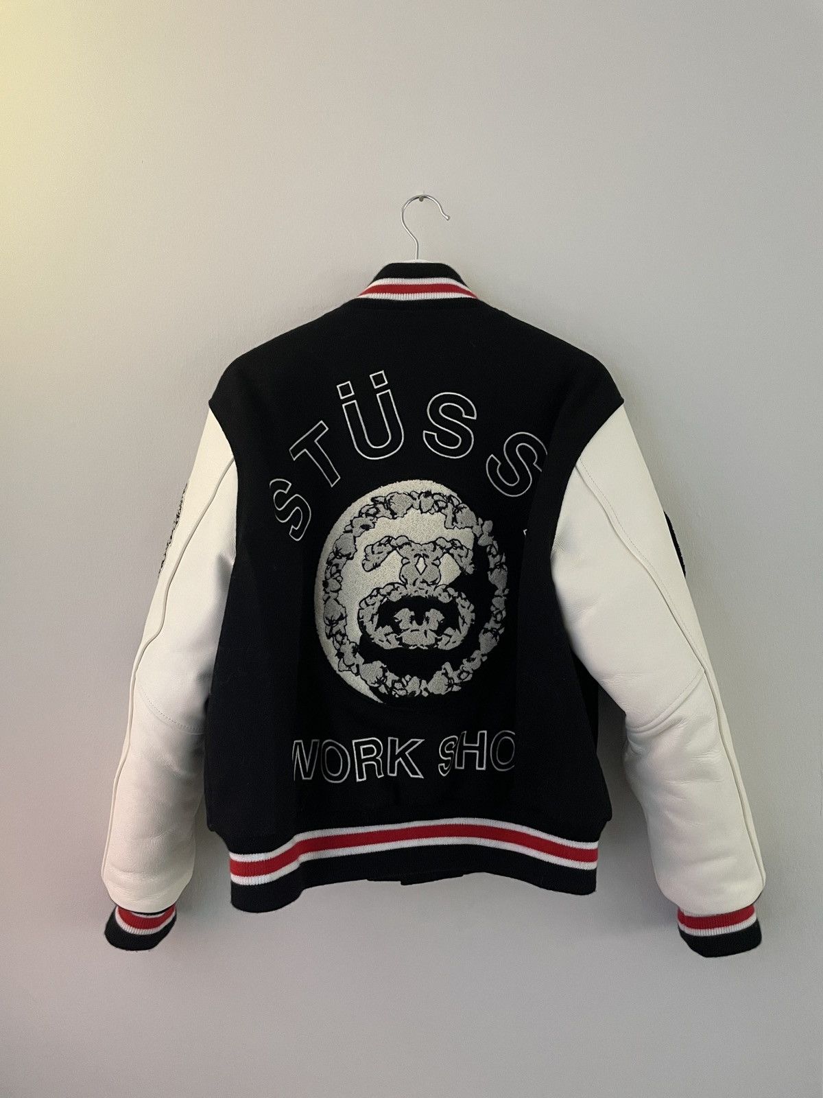 DENIM TEARS × Our Legacy × Stussy StussyOur LegacyDenim Tears TTL Varsity Jacket(last drop) Size US S / EU 44-46 / 1 - 2 Thumbnail