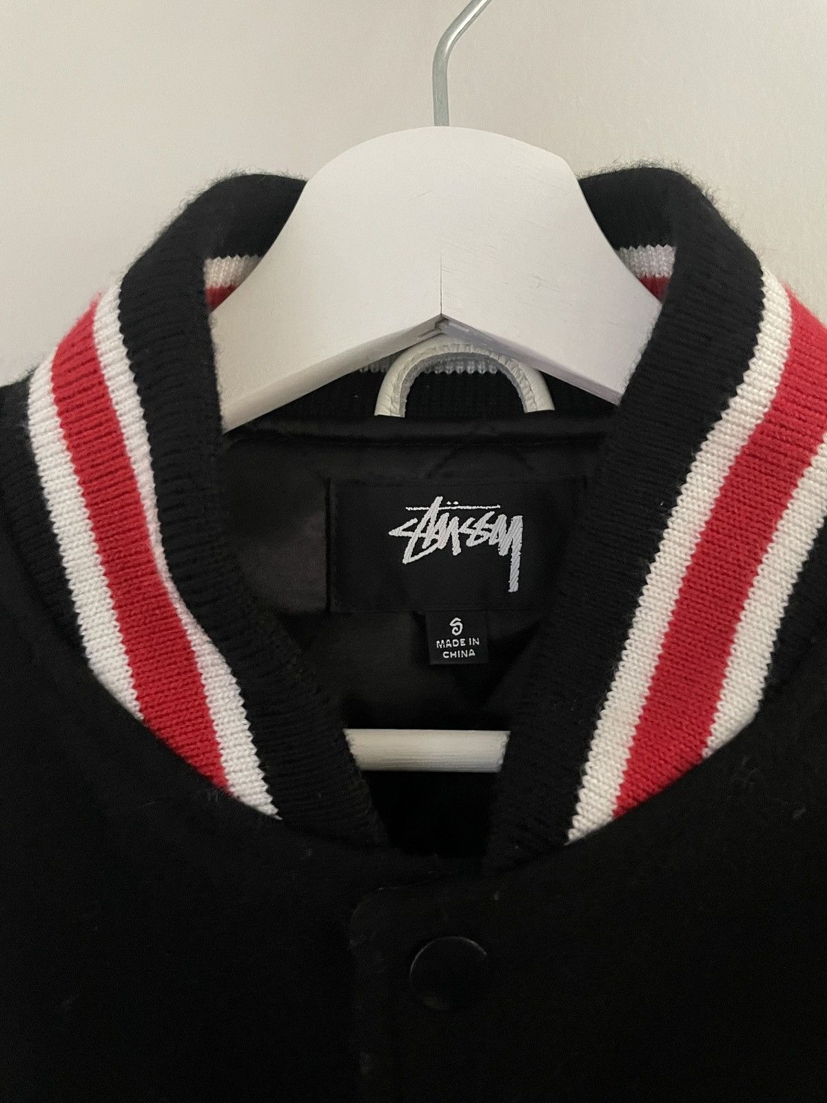 DENIM TEARS × Our Legacy × Stussy StussyOur LegacyDenim Tears TTL Varsity Jacket(last drop) Size US S / EU 44-46 / 1 - 3 Thumbnail