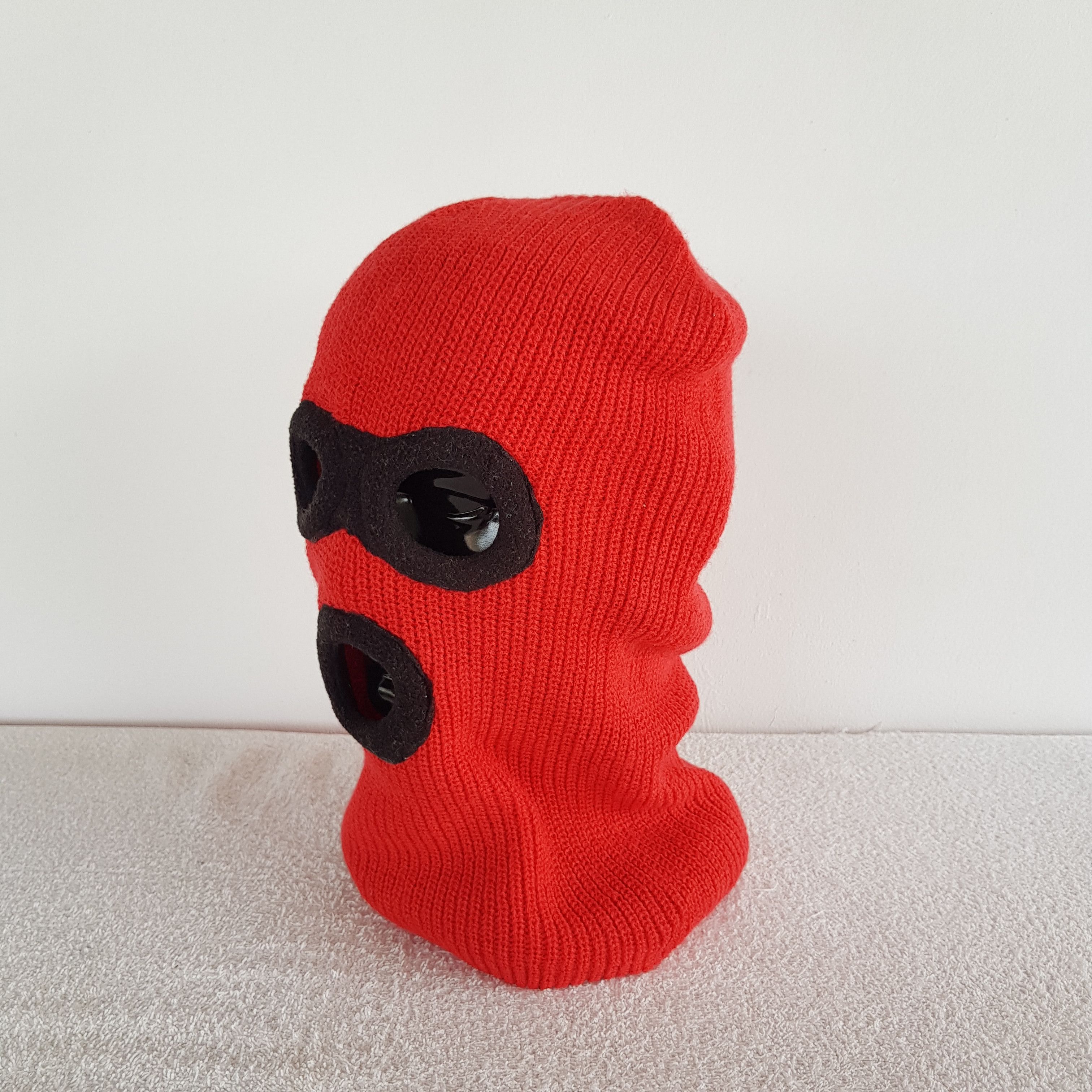 Japanese Brand × Vintage Japanese Balaclava Beanie Knitted Snow Cap Mask Hats Size ONE SIZE - 2 Thumbnail