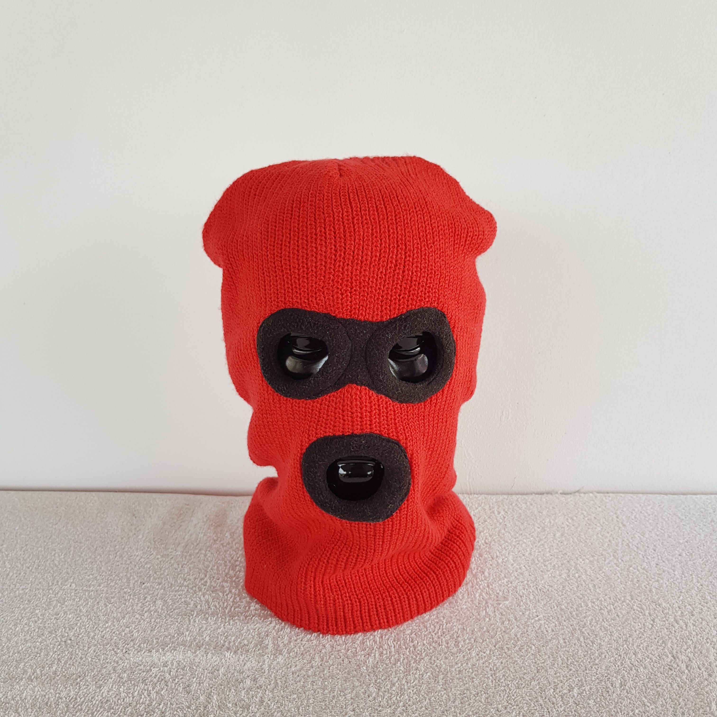 Japanese Brand × Vintage Japanese Balaclava Beanie Knitted Snow Cap Mask Hats Size ONE SIZE - 1 Thumbnail