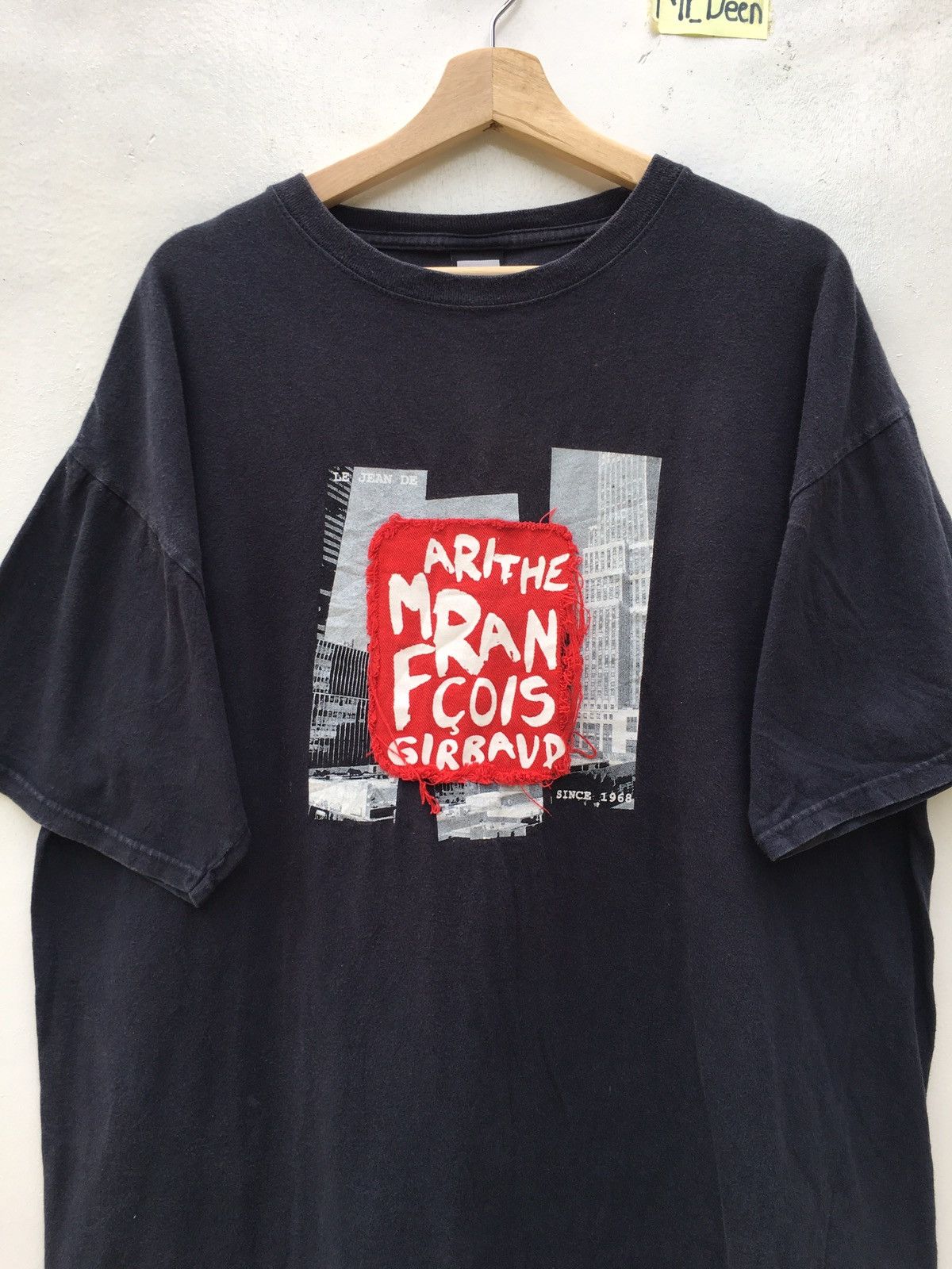 Marithe + Francois Girbaud Marithe Francois Girbaud spellout Large T Shirt Size US L / EU 52-54 / 3 - 4 Thumbnail