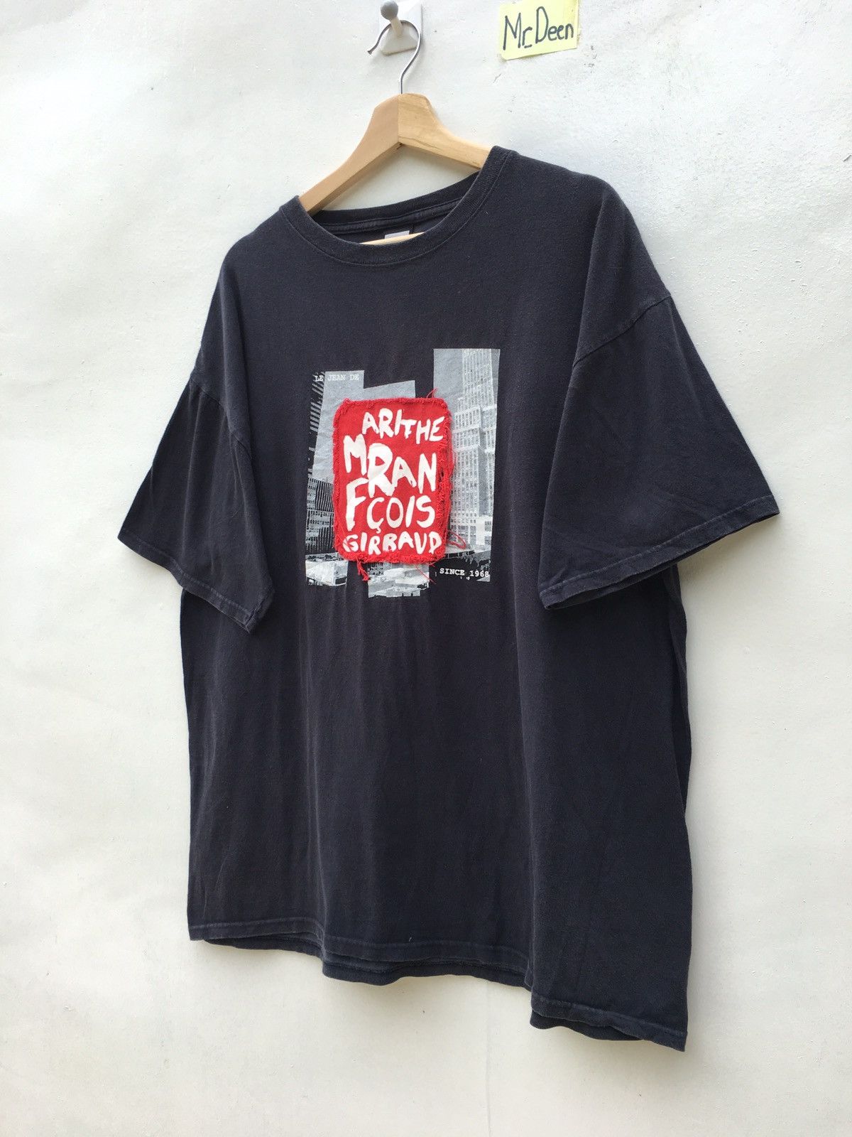 Marithe + Francois Girbaud Marithe Francois Girbaud spellout Large T Shirt Size US L / EU 52-54 / 3 - 3 Thumbnail