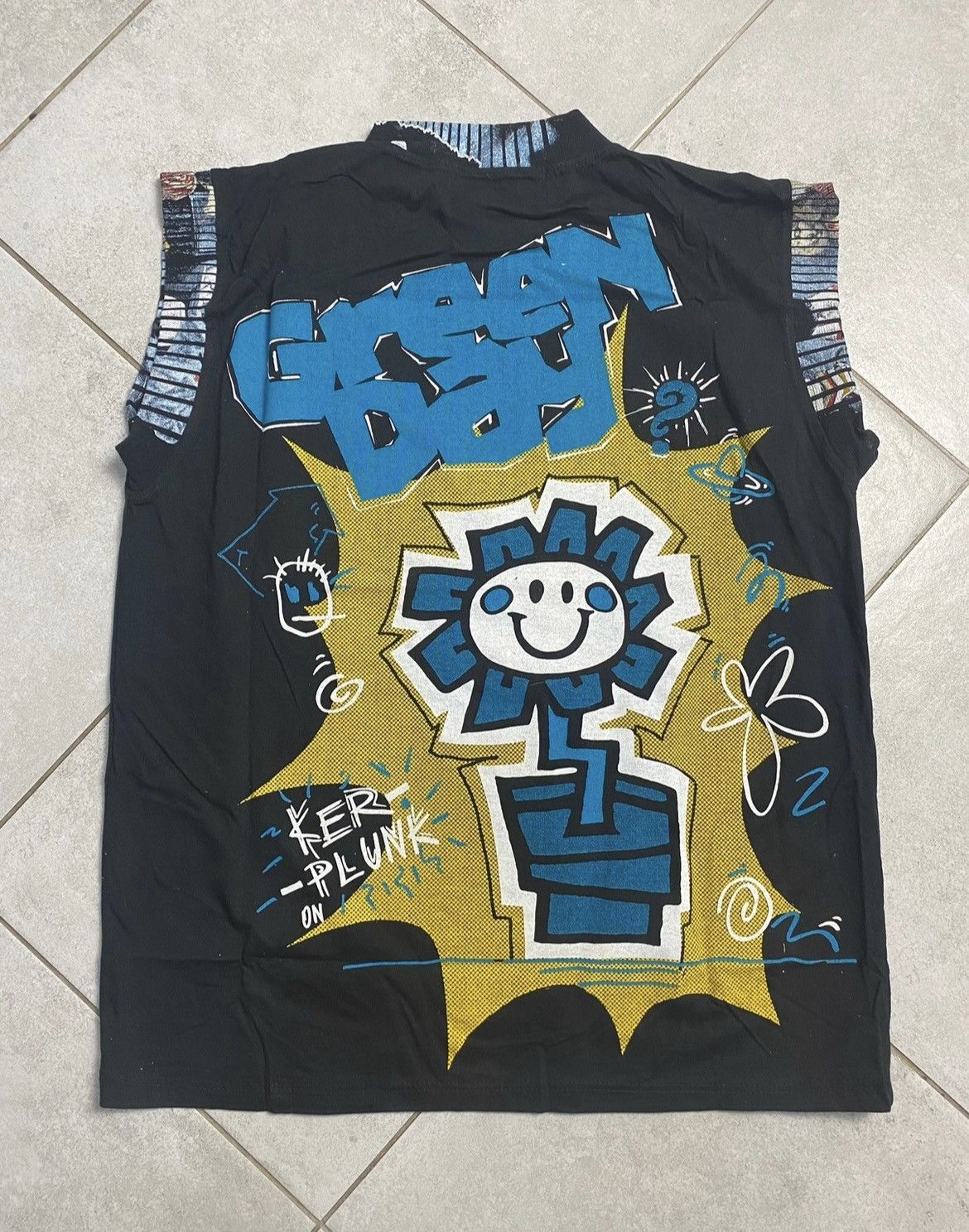 Band Tees 90s Green Day Insomniac Ker Plunk Vintage Tank Top Size US L / EU 52-54 / 3 - 2 Thumbnail