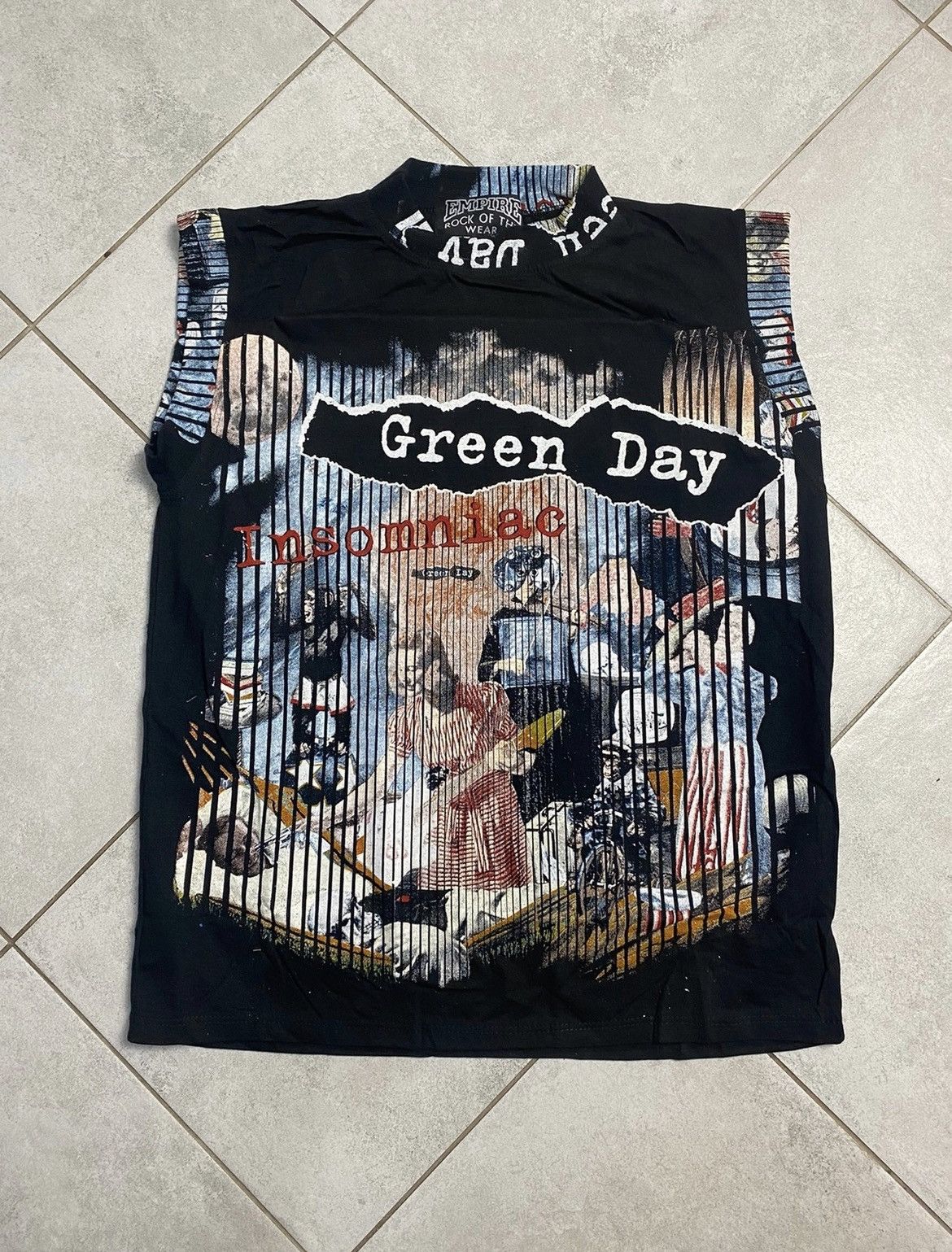 Band Tees 90s Green Day Insomniac Ker Plunk Vintage Tank Top Size US L / EU 52-54 / 3 - 1 Thumbnail