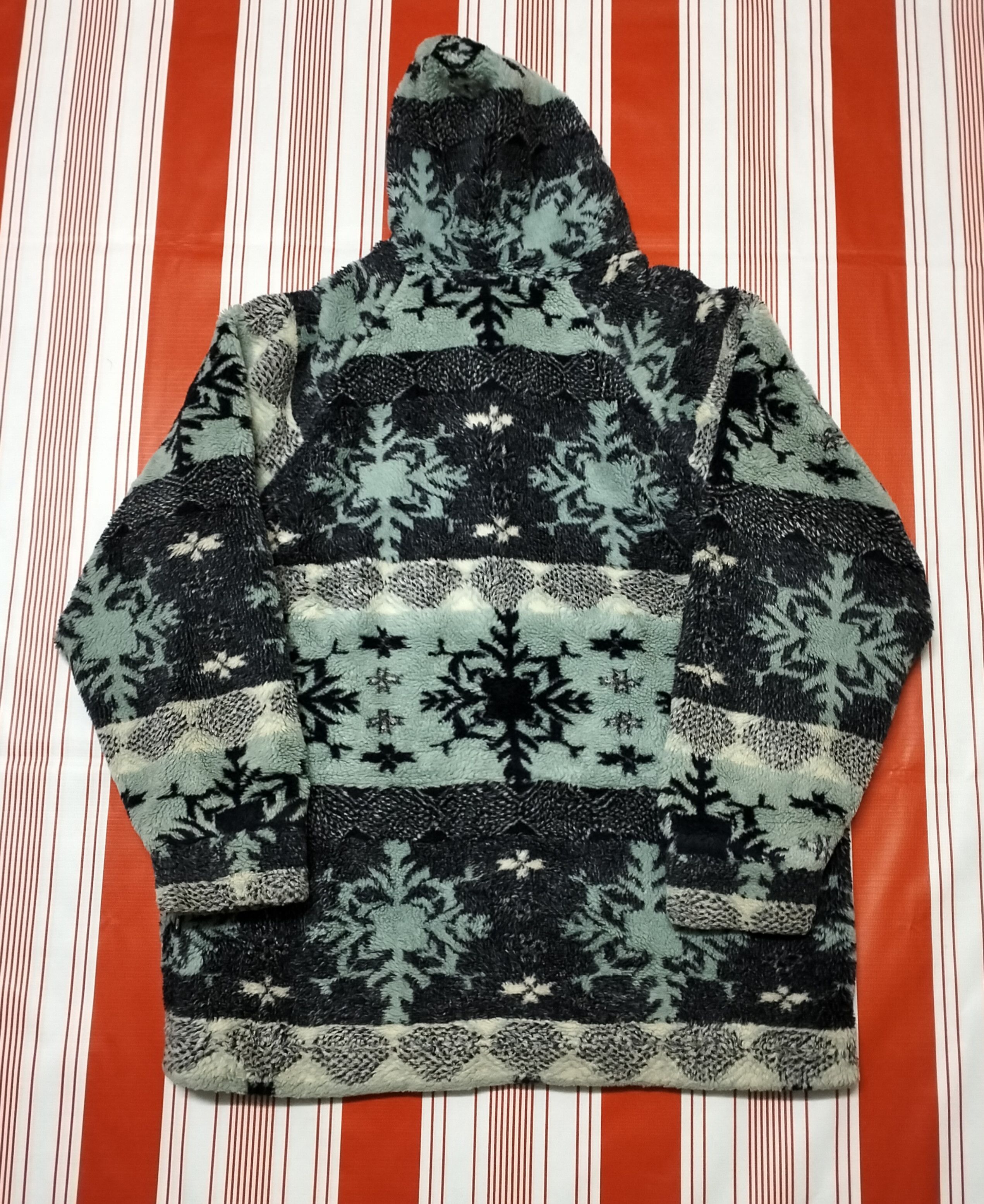 Japanese Brand × Vintage Vintage Piko Surfing Fleece hoodie Sweater Size US L / EU 52-54 / 3 - 2 Thumbnail