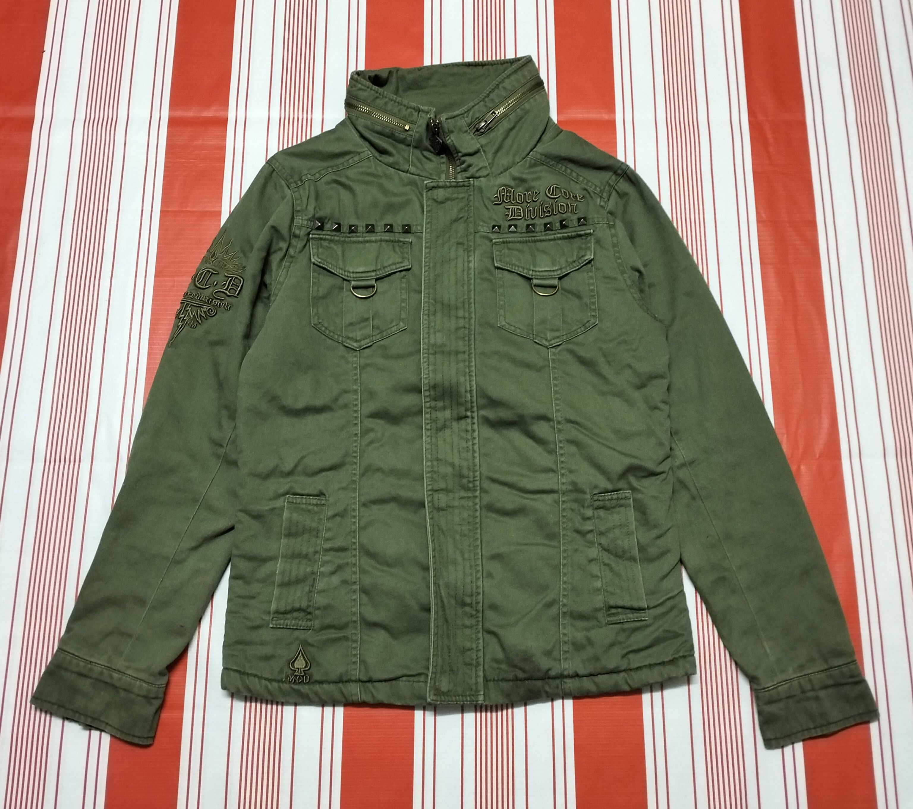 Japanese Brand M.C.D Hard Core Surf Jacket Size S / US 4 / IT 40 - 1 Thumbnail
