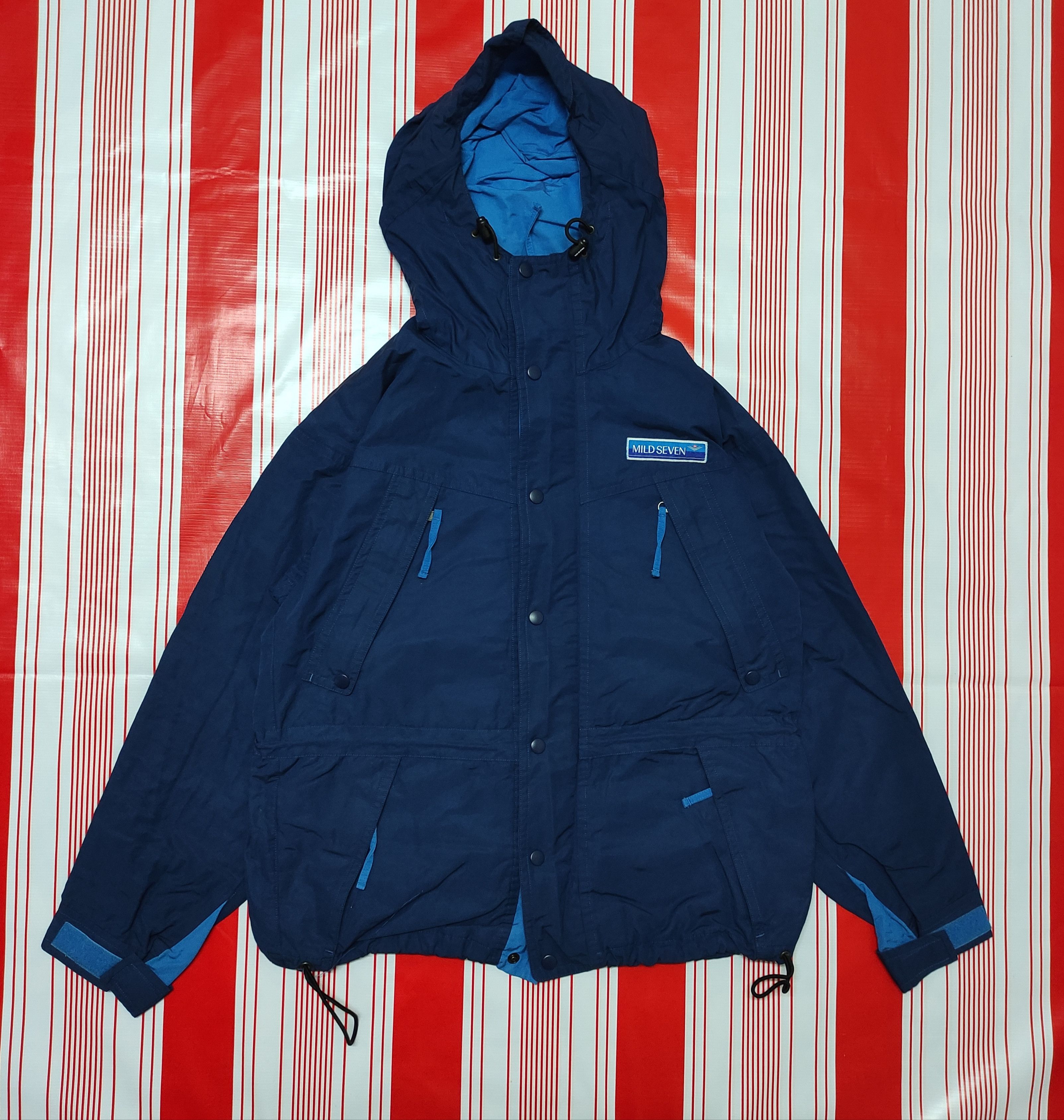 Japanese Brand × Vintage Vintage Mild Seven Jacket Hoodie Size US L / EU 52-54 / 3 - 1 Thumbnail