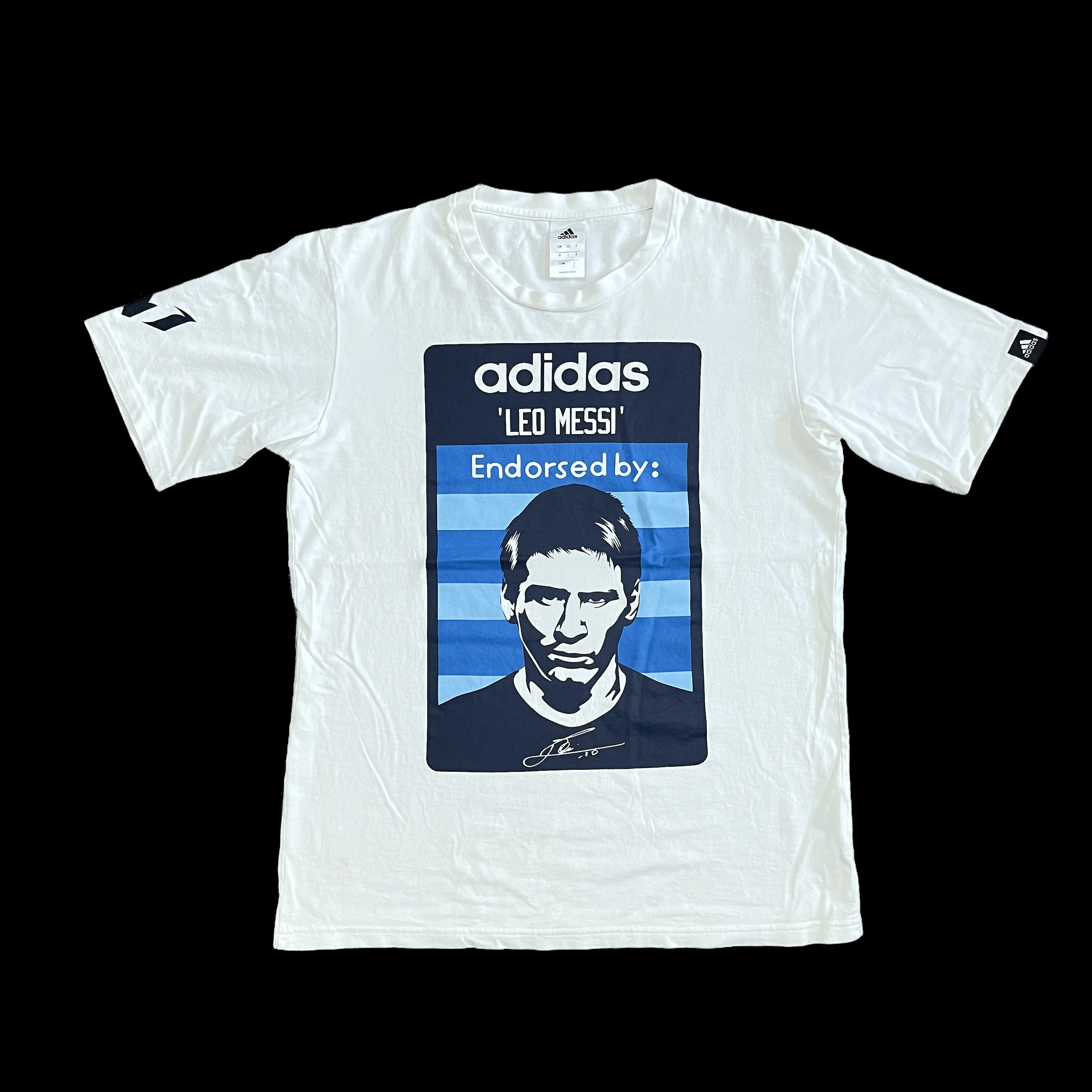 Adidas Messi Adidas T Shirt Size US L / EU 52-54 / 3 - 1 Thumbnail