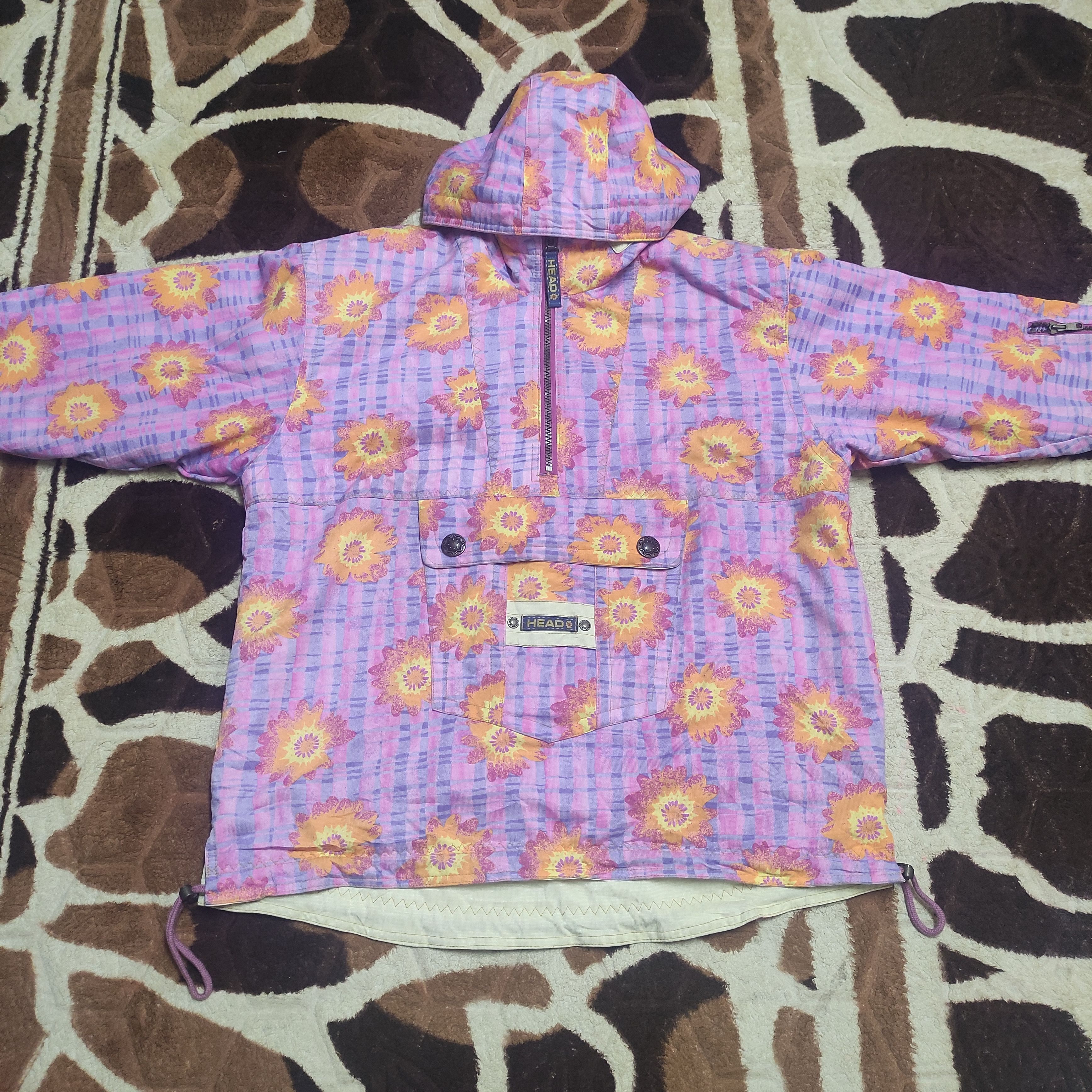 Japanese Brand Vtg Flowers Design Pacific Island hoodie jacket Size US L / EU 52-54 / 3 - 2 Thumbnail