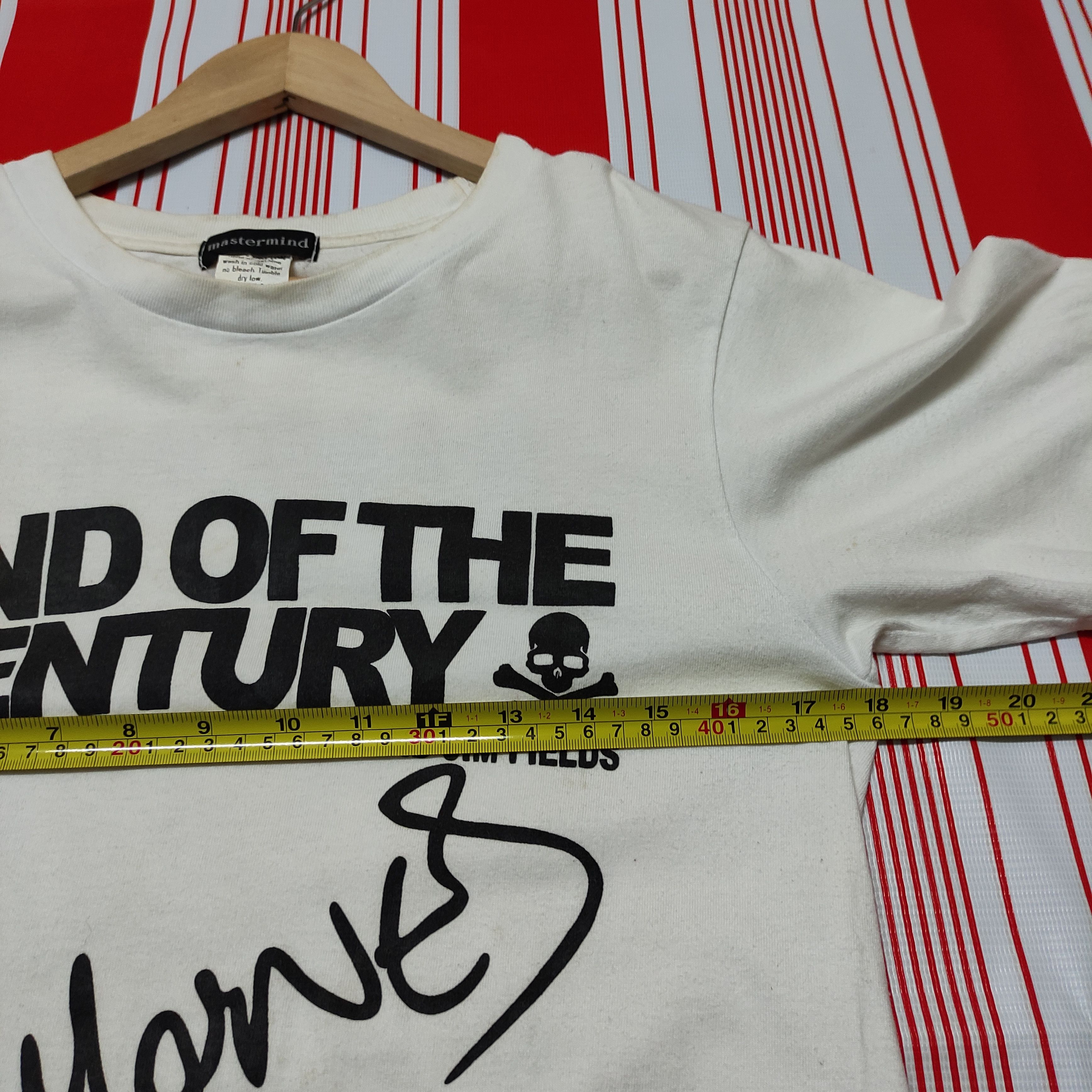 Mastermind Japan × Seditionaries Vtg Mastermind xRamonesEndofThecenturyMovieshirt Size US S / EU 44-46 / 1 - 7 Thumbnail