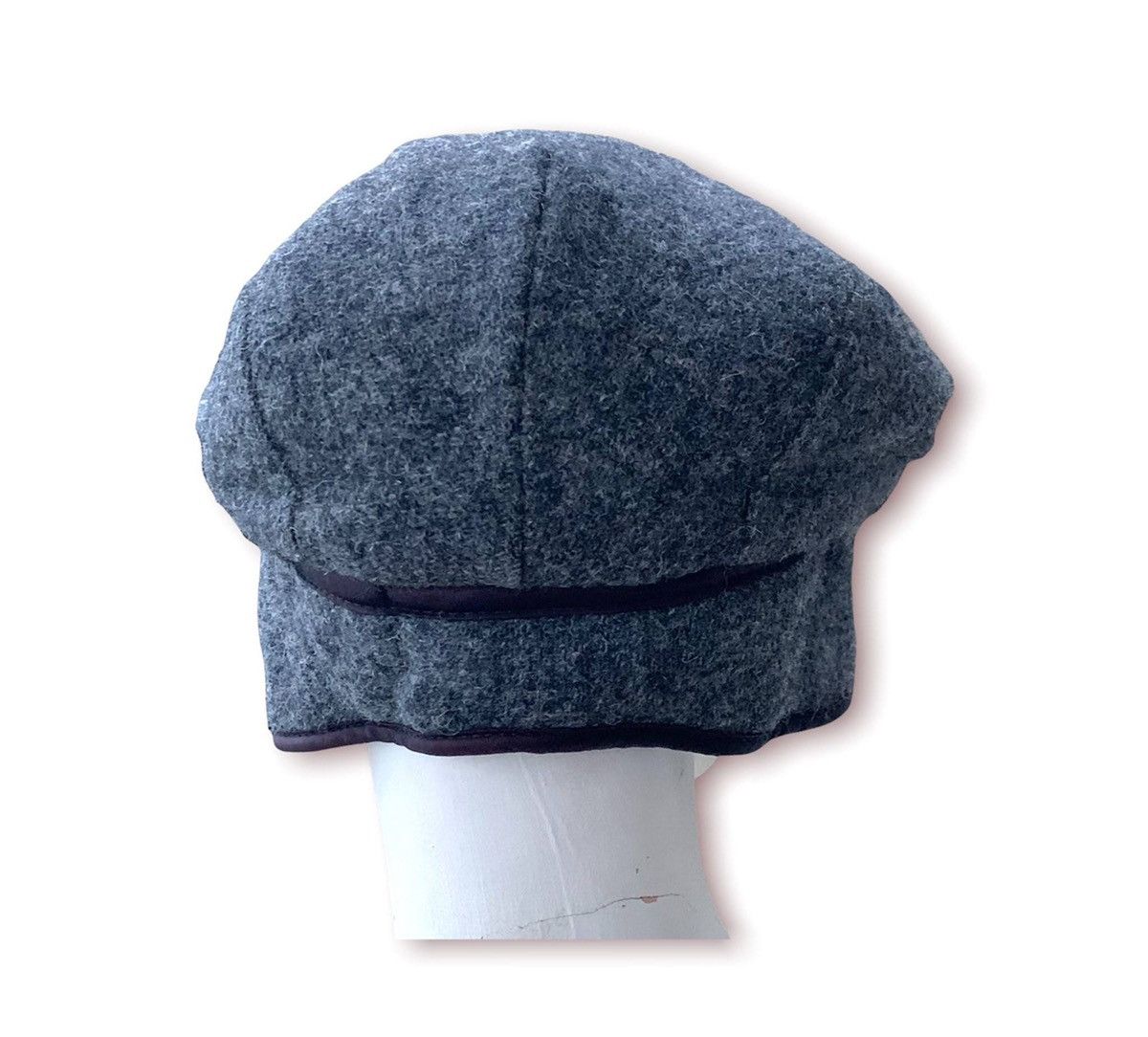 Eddie Bauer Wool Cap Cabbie Flat Ear Flap Hunting Men’s Vintage Size ONE SIZE - 5 Thumbnail