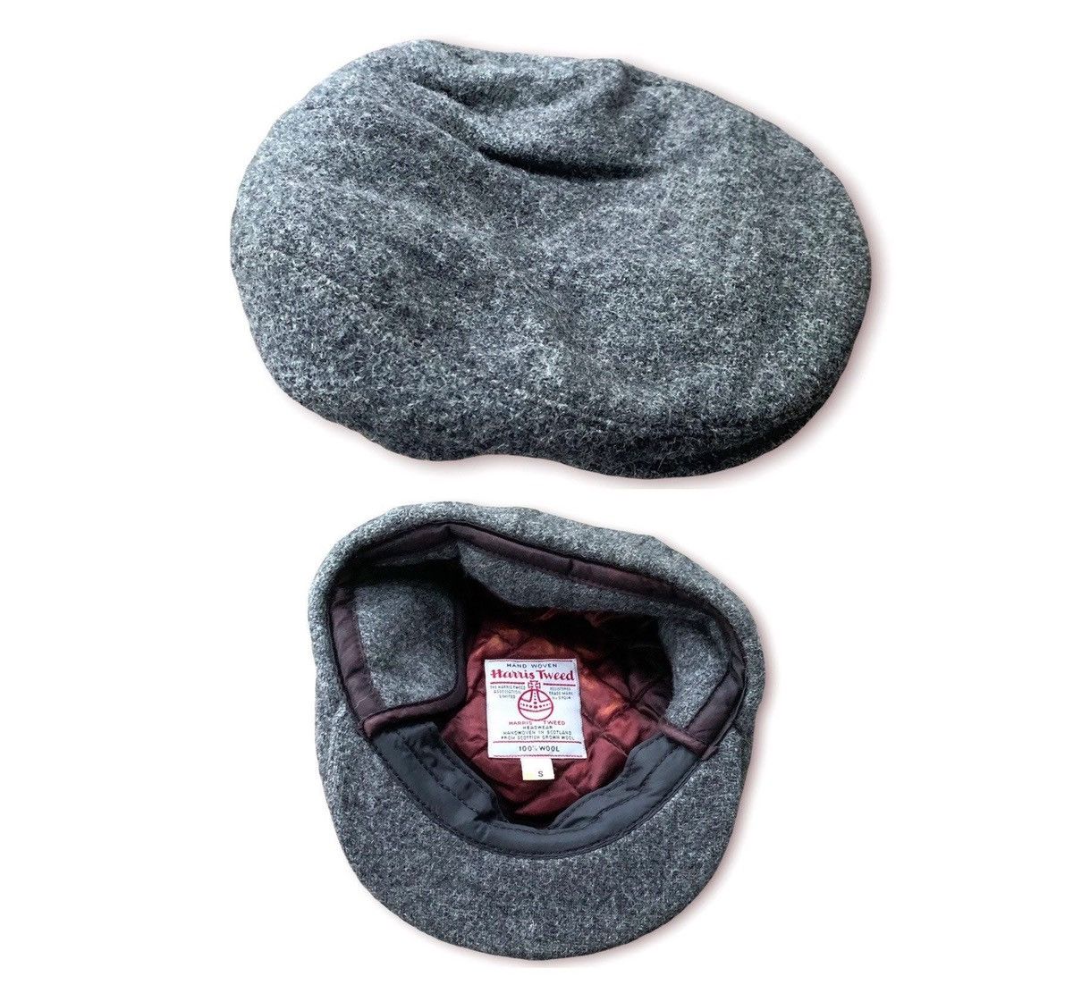 Eddie Bauer Wool Cap Cabbie Flat Ear Flap Hunting Men’s Vintage Size ONE SIZE - 6 Thumbnail