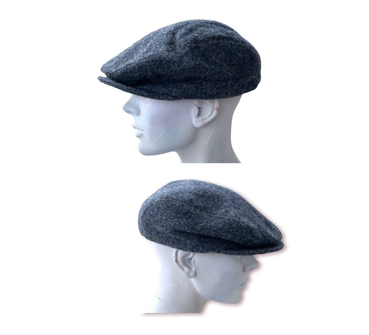 Eddie Bauer Wool Cap Cabbie Flat Ear Flap Hunting Men’s Vintage Size ONE SIZE - 3 Thumbnail