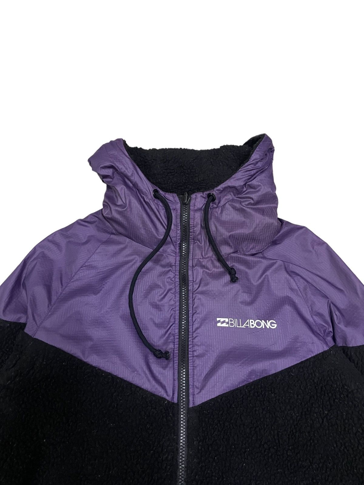Billabong Billabong Reversible Hybrid Fleece Windbreaker Hoodie Size US M / EU 48-50 / 2 - 2 Thumbnail