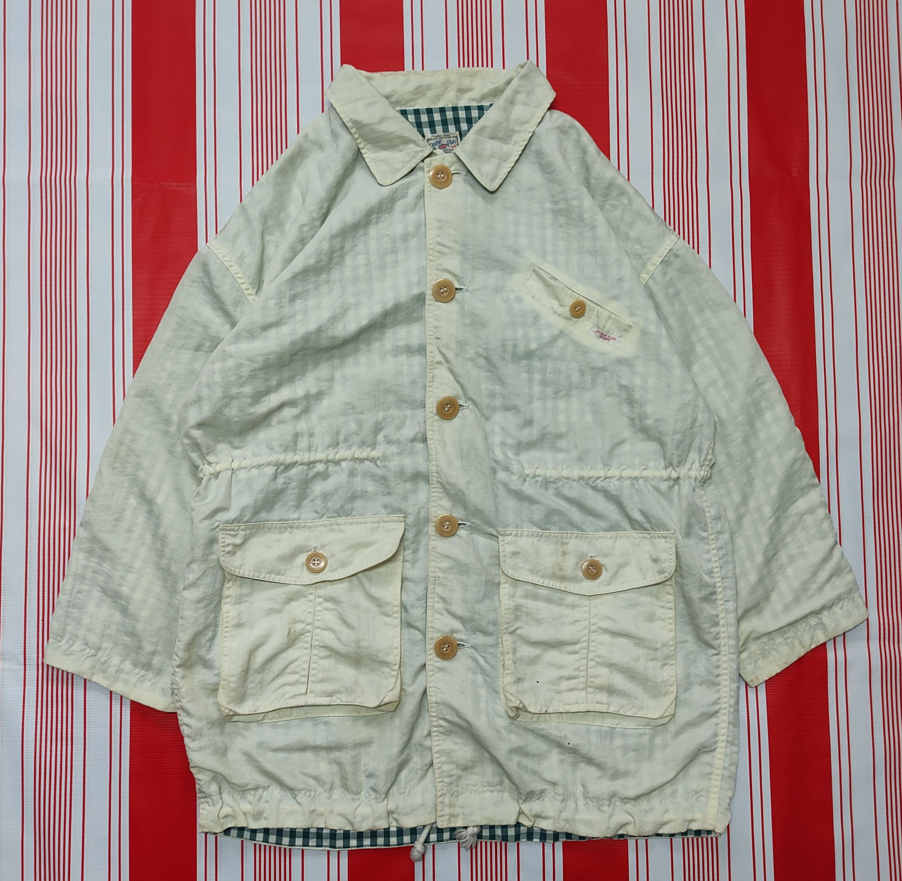 Japanese Brand × Vintage Vtg Peyton Place sports Big Logo Jacket Size US L / EU 52-54 / 3 - 2 Thumbnail