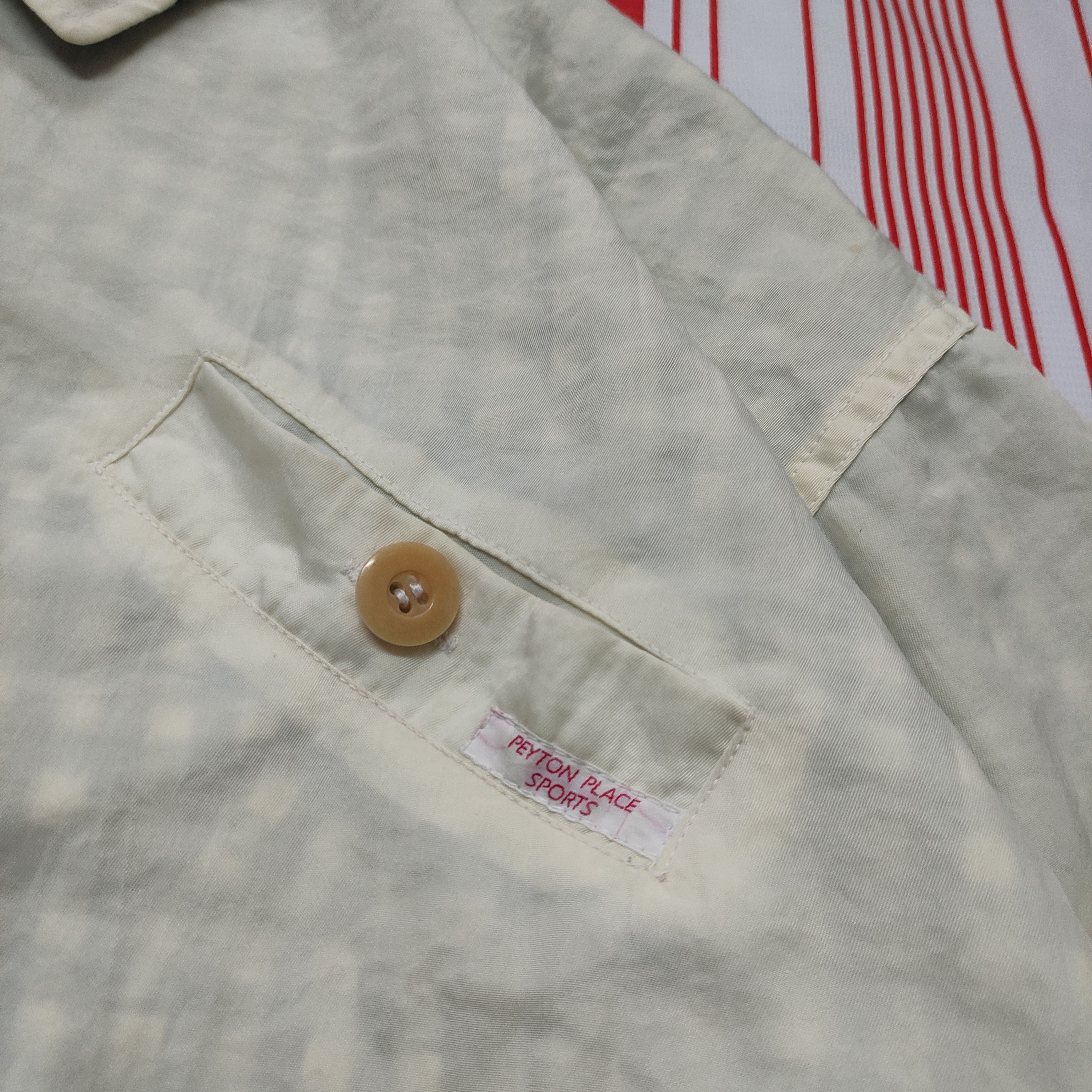 Japanese Brand × Vintage Vtg Peyton Place sports Big Logo Jacket Size US L / EU 52-54 / 3 - 4 Thumbnail