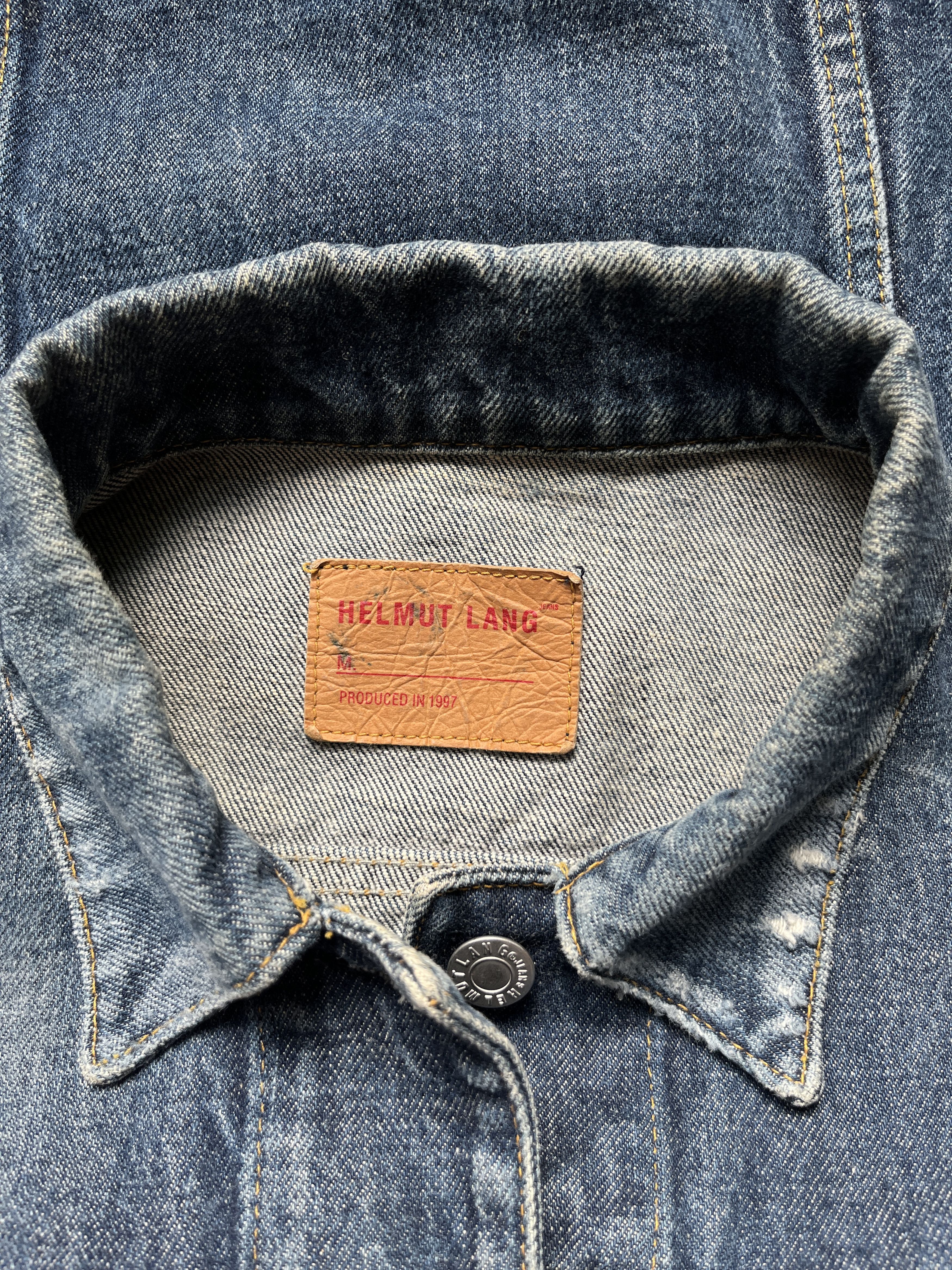 ⚡️QUICK SALE⚡️1997 Helmut Lang Blue Denim Jean Jacket