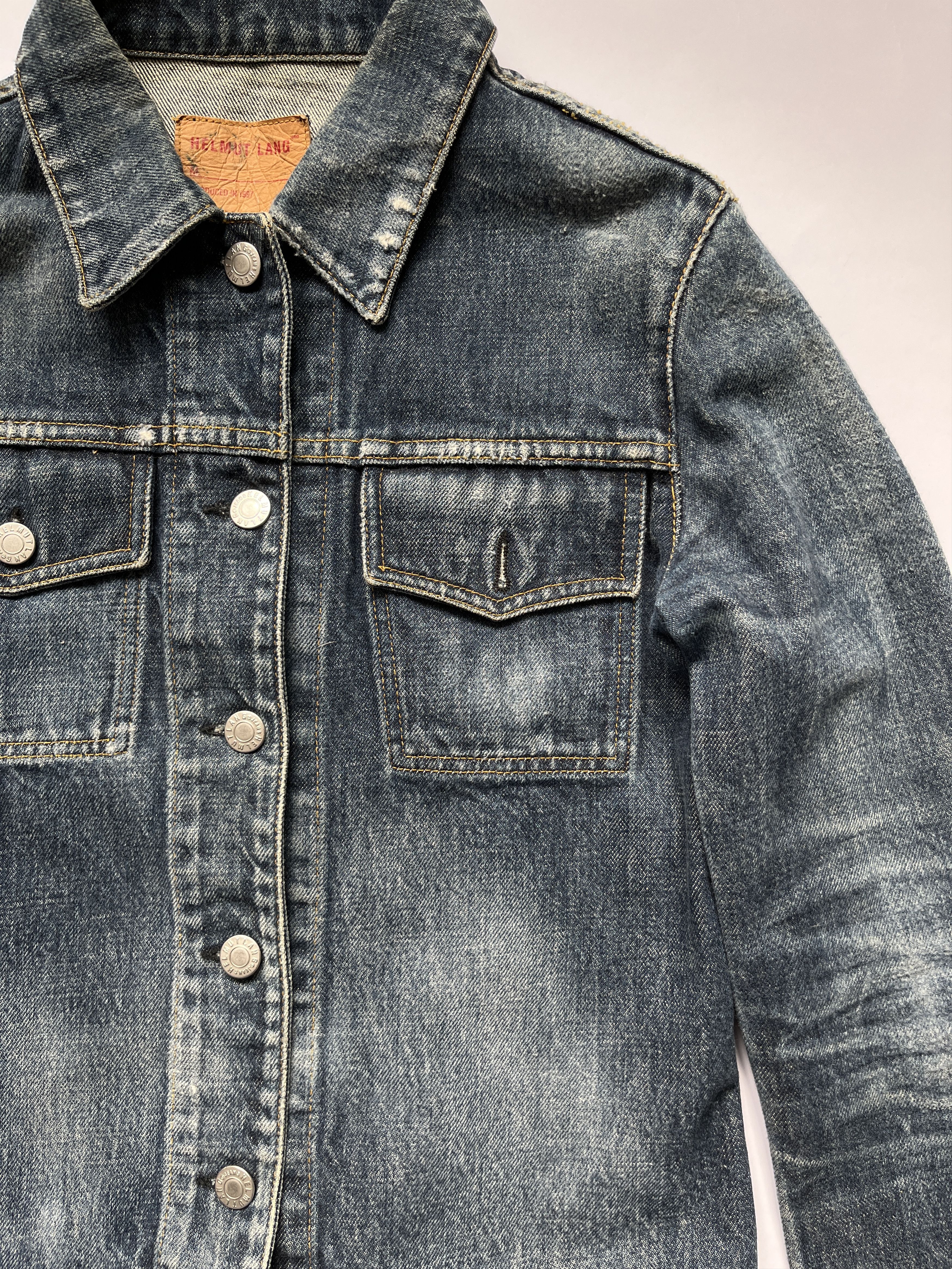 ⚡️QUICK SALE⚡️1997 Helmut Lang Blue Denim Jean Jacket