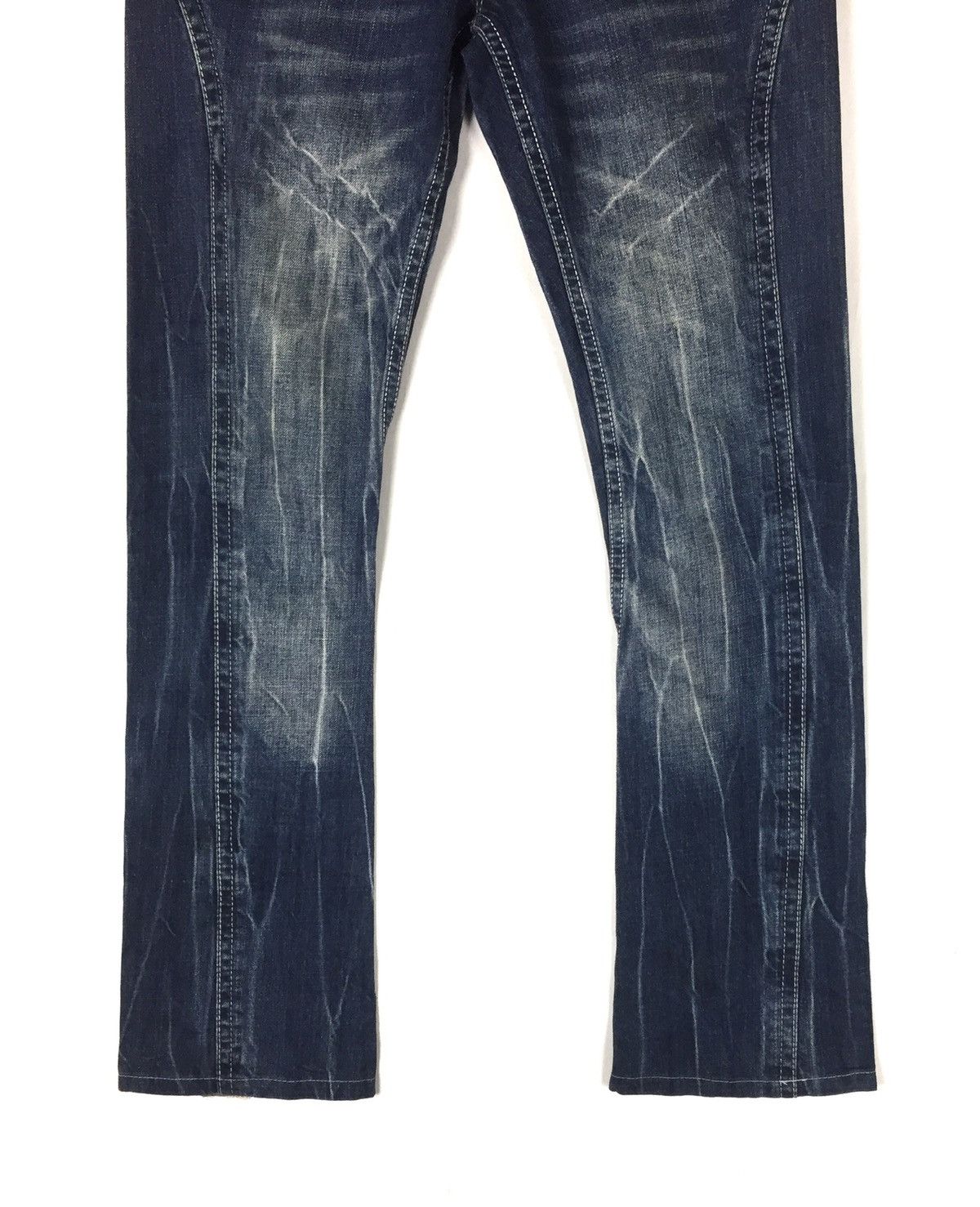 Japanese Brand Japanese Brand Semantic Design Flare Reconstruct Jeans Size US 31 - 5 Thumbnail
