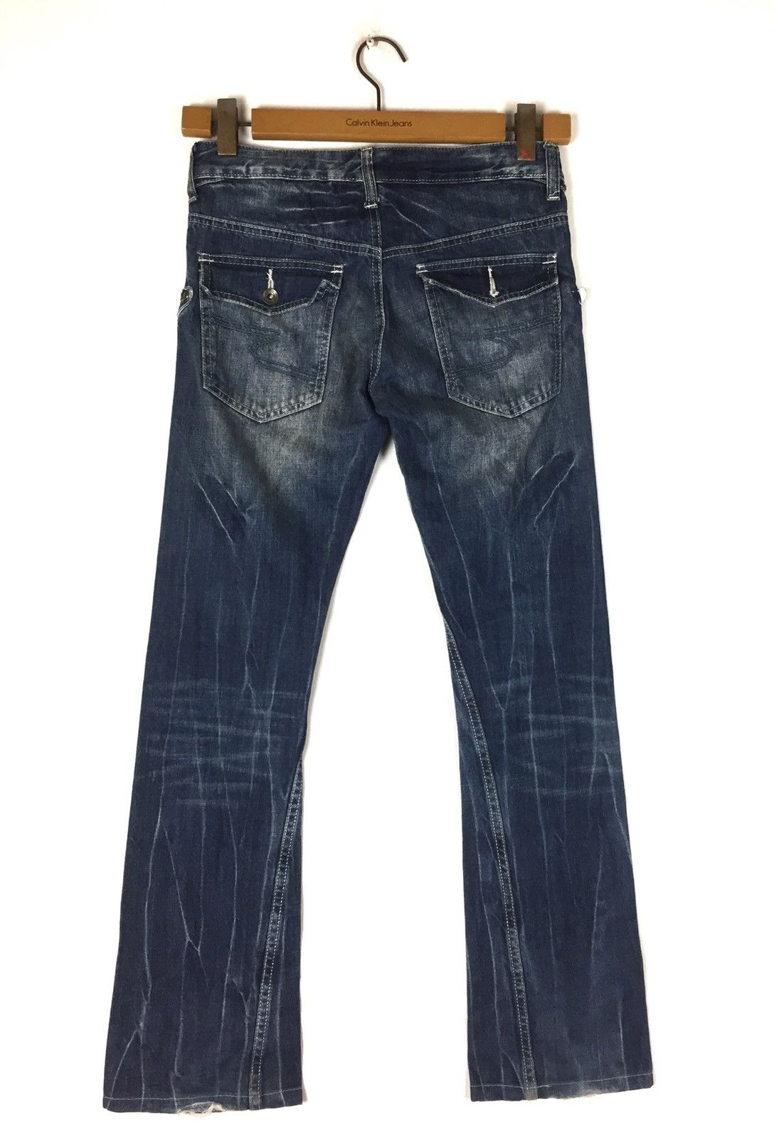Japanese Brand Japanese Brand Semantic Design Flare Reconstruct Jeans Size US 31 - 2 Thumbnail