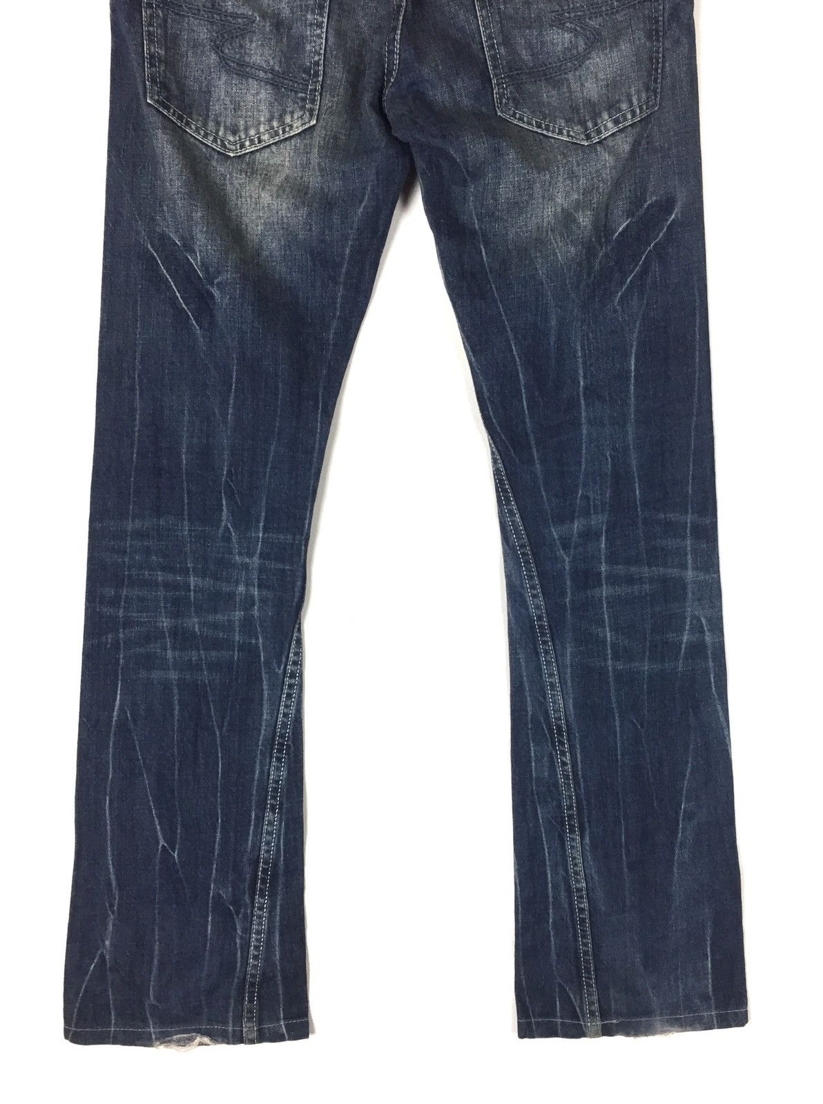 Japanese Brand Japanese Brand Semantic Design Flare Reconstruct Jeans Size US 31 - 6 Thumbnail