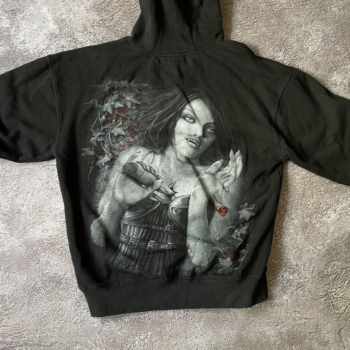 Vintage Vintage Y2K Graphic Tee Skull Horror Vampire Grunge Dark L Size US L / EU 52-54 / 3 - 10 Thumbnail