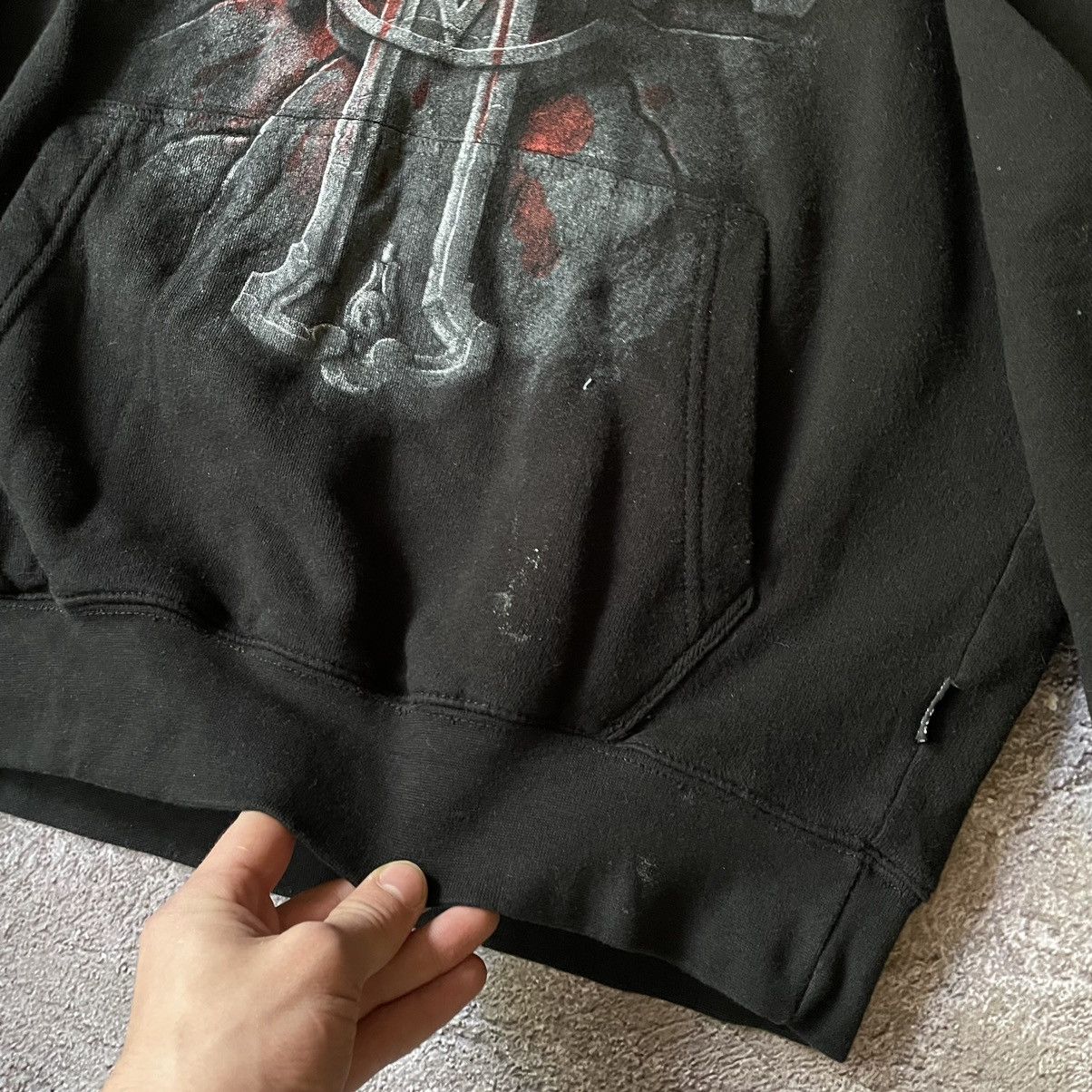 Vintage Vintage Y2K Graphic Tee Skull Horror Vampire Grunge Dark L Size US L / EU 52-54 / 3 - 8 Thumbnail