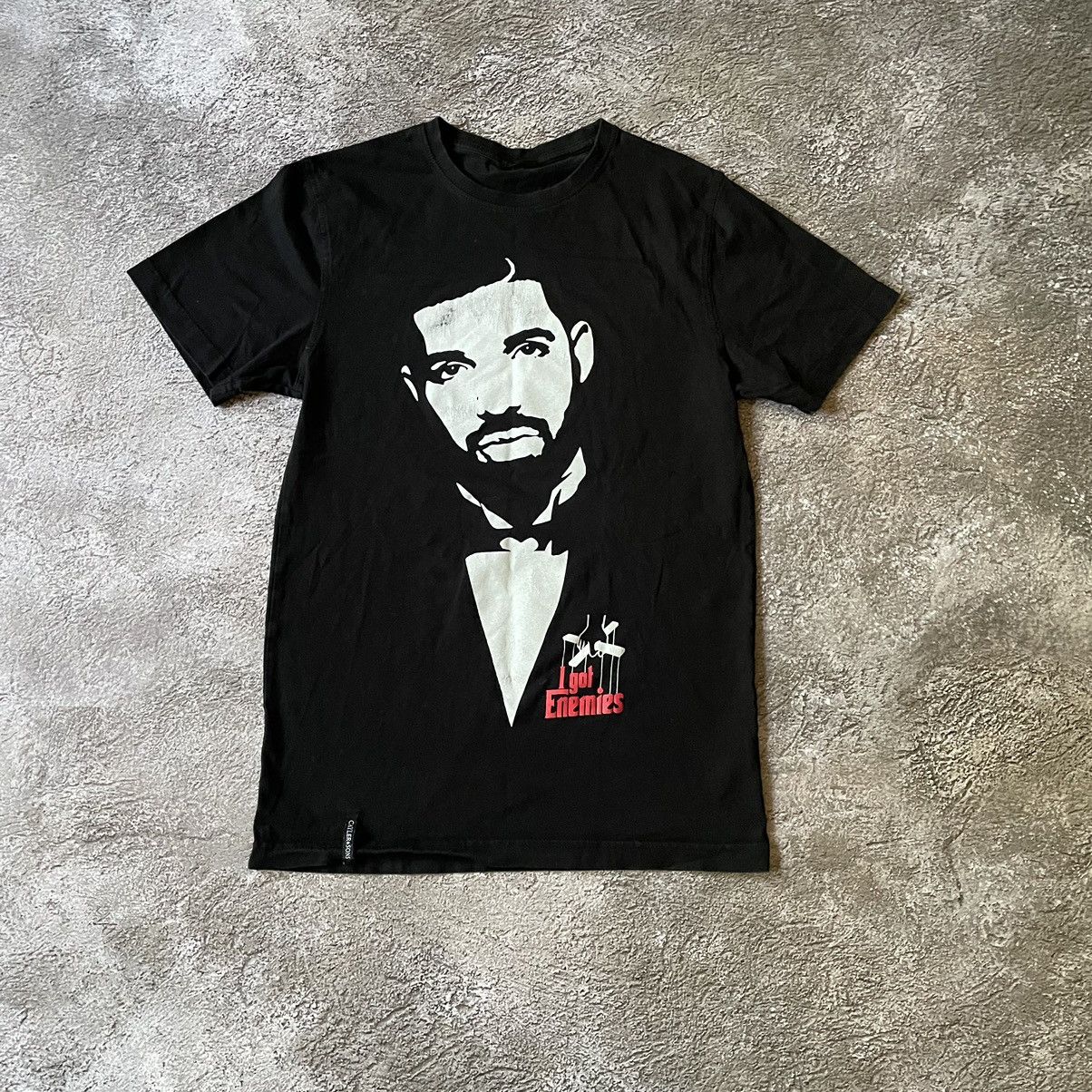 Vintage Vintage Y2K Drake Graphic Tee Streetwear Swag Black Washed M Size US M / EU 48-50 / 2 - 3 Thumbnail