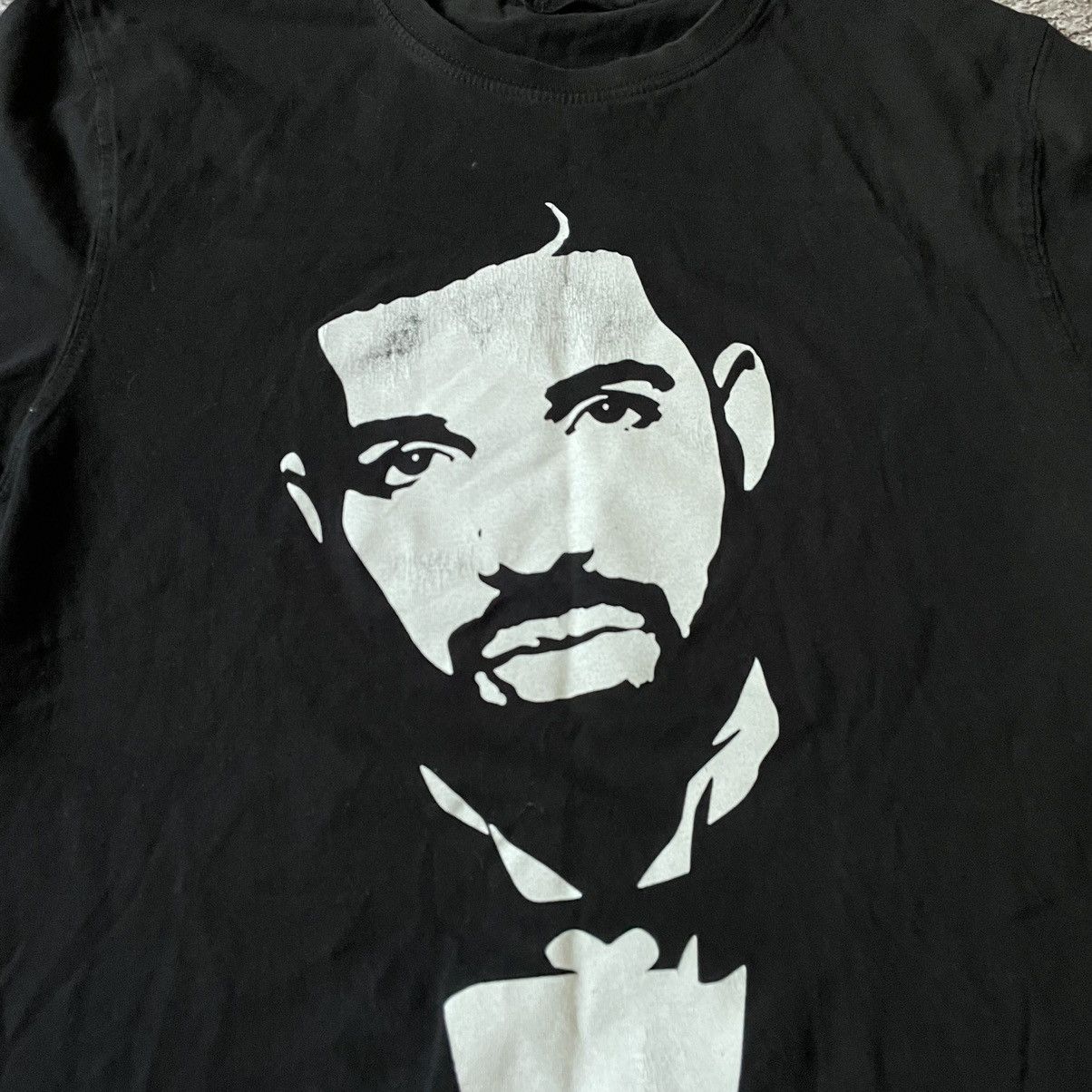 Vintage Vintage Y2K Drake Graphic Tee Streetwear Swag Black Washed M Size US M / EU 48-50 / 2 - 6 Thumbnail