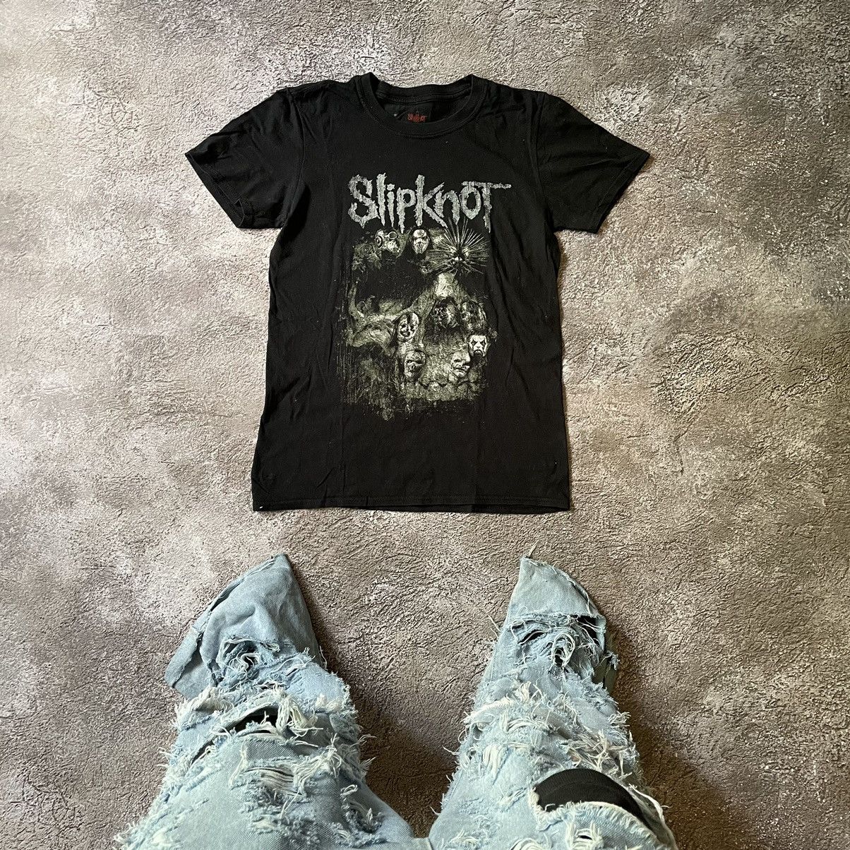 Band Tees Vintage Y2K God Tee Slipknot Skulls Dead Face M Size US M / EU 48-50 / 2 - 1 Thumbnail