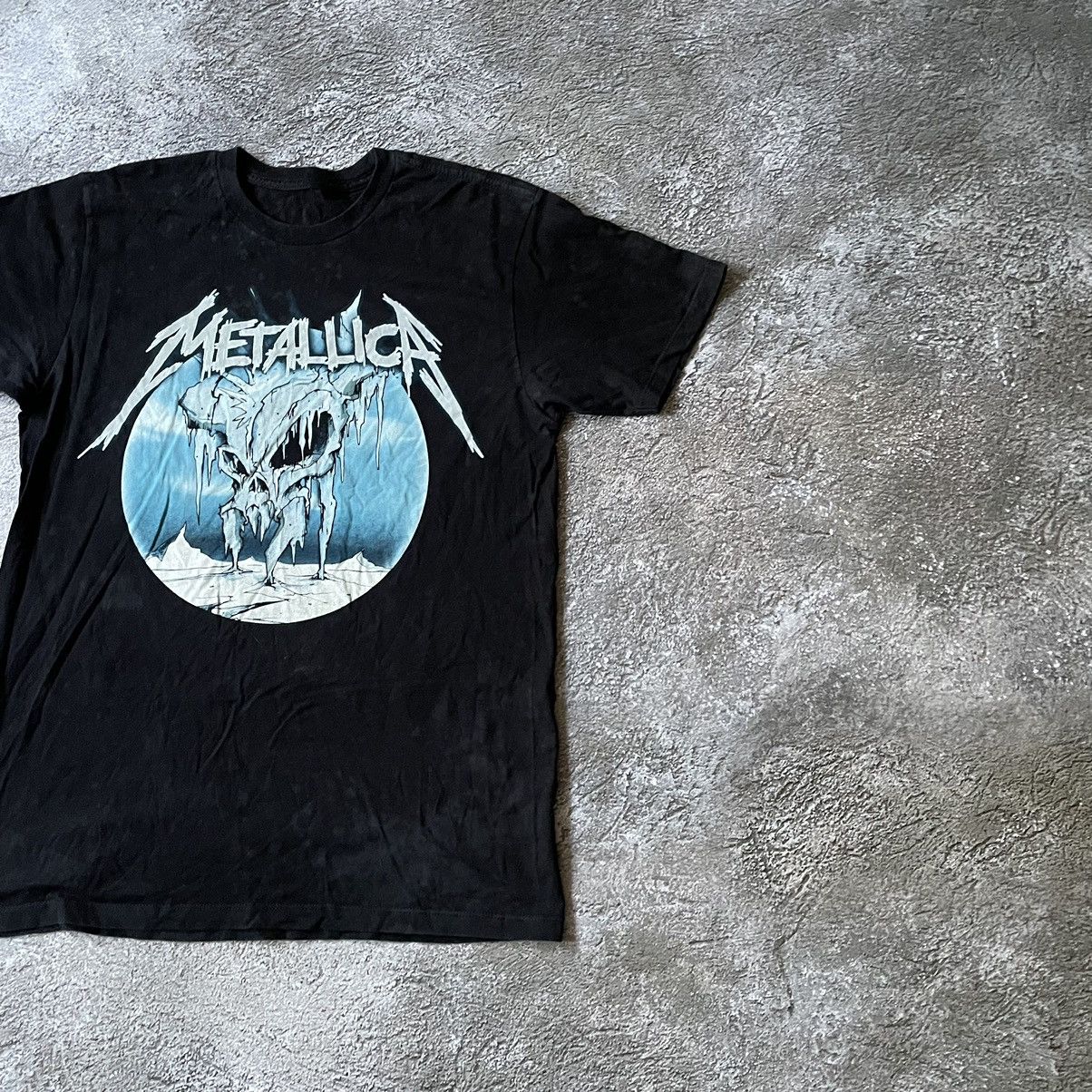 Band Tees Vintage Y2K Metallica Skulls Dead Face God Creepy Horror Tee Size US M / EU 48-50 / 2 - 3 Thumbnail