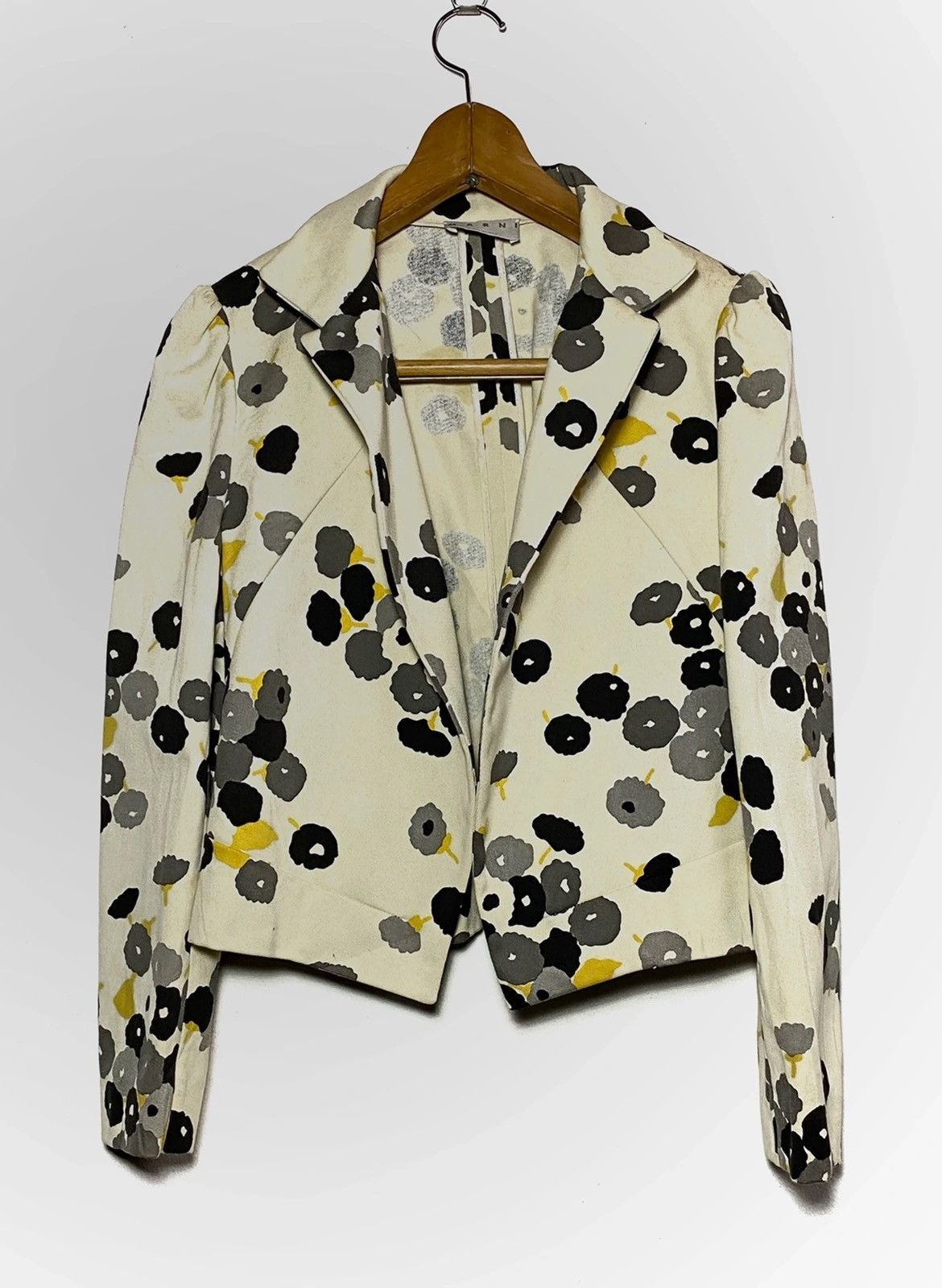 Art Comes First Marni Floral Cropped Jacket Size M / US 6-8 / IT 42-44 - 1 Thumbnail