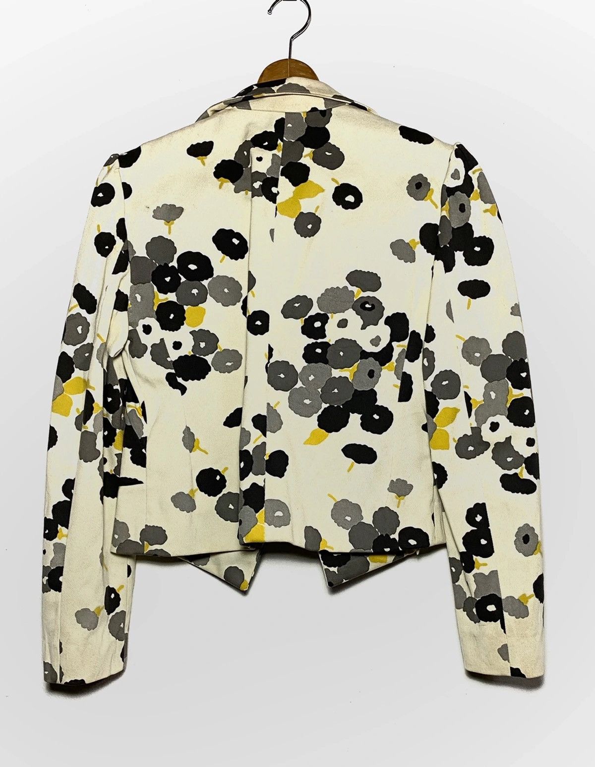 Art Comes First Marni Floral Cropped Jacket Size M / US 6-8 / IT 42-44 - 3 Thumbnail