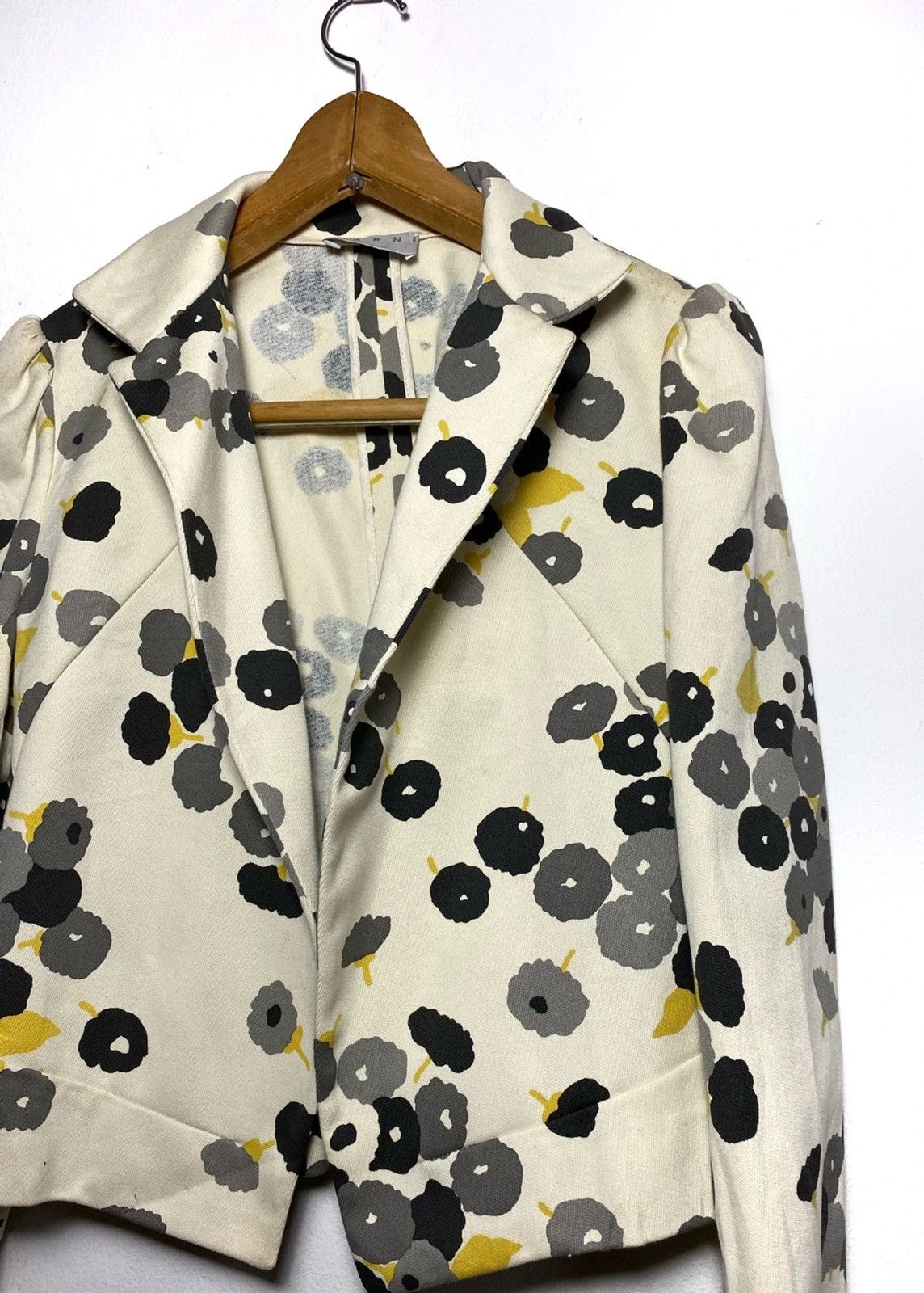 Art Comes First Marni Floral Cropped Jacket Size M / US 6-8 / IT 42-44 - 2 Thumbnail