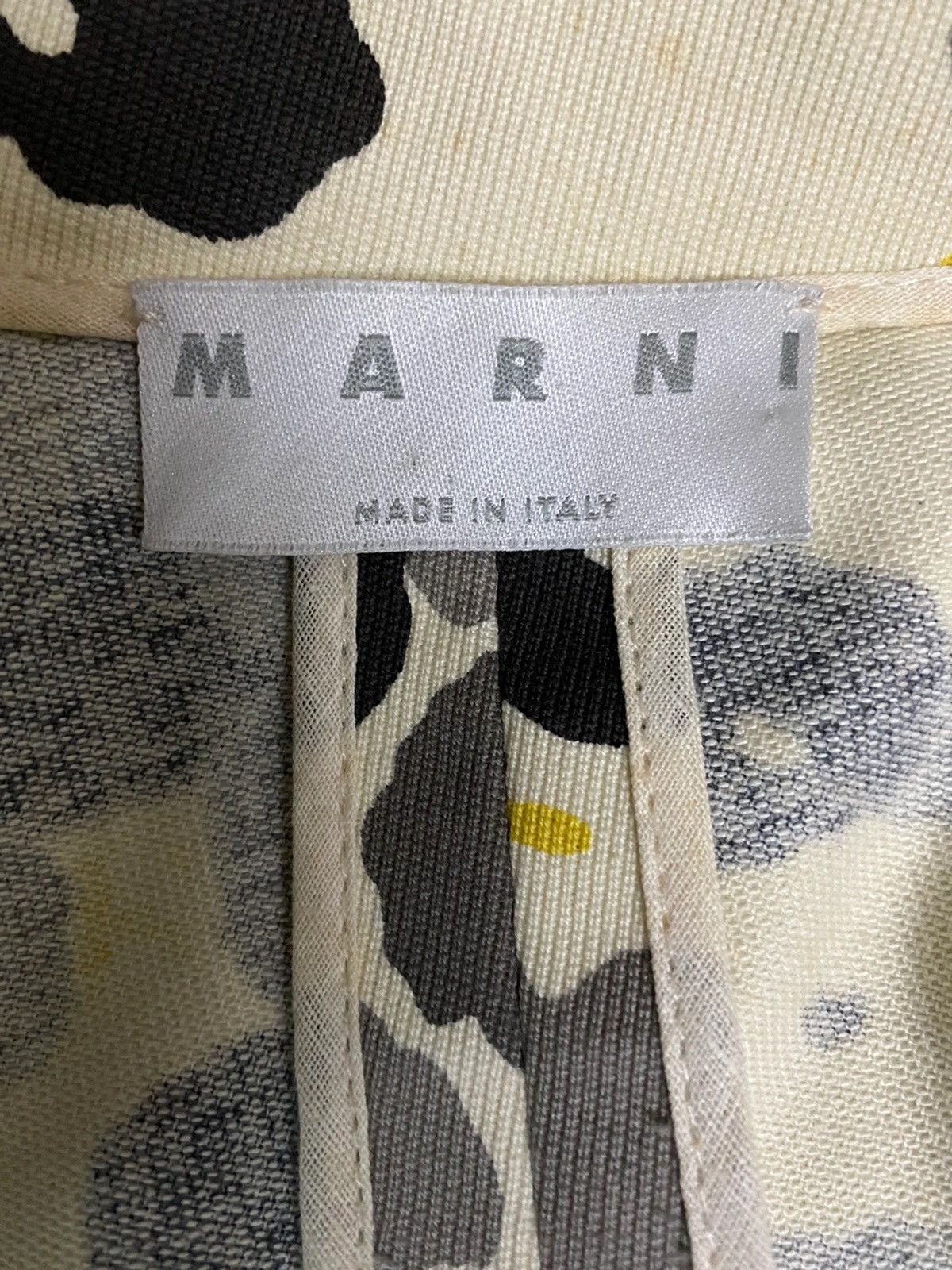 Art Comes First Marni Floral Cropped Jacket Size M / US 6-8 / IT 42-44 - 6 Thumbnail