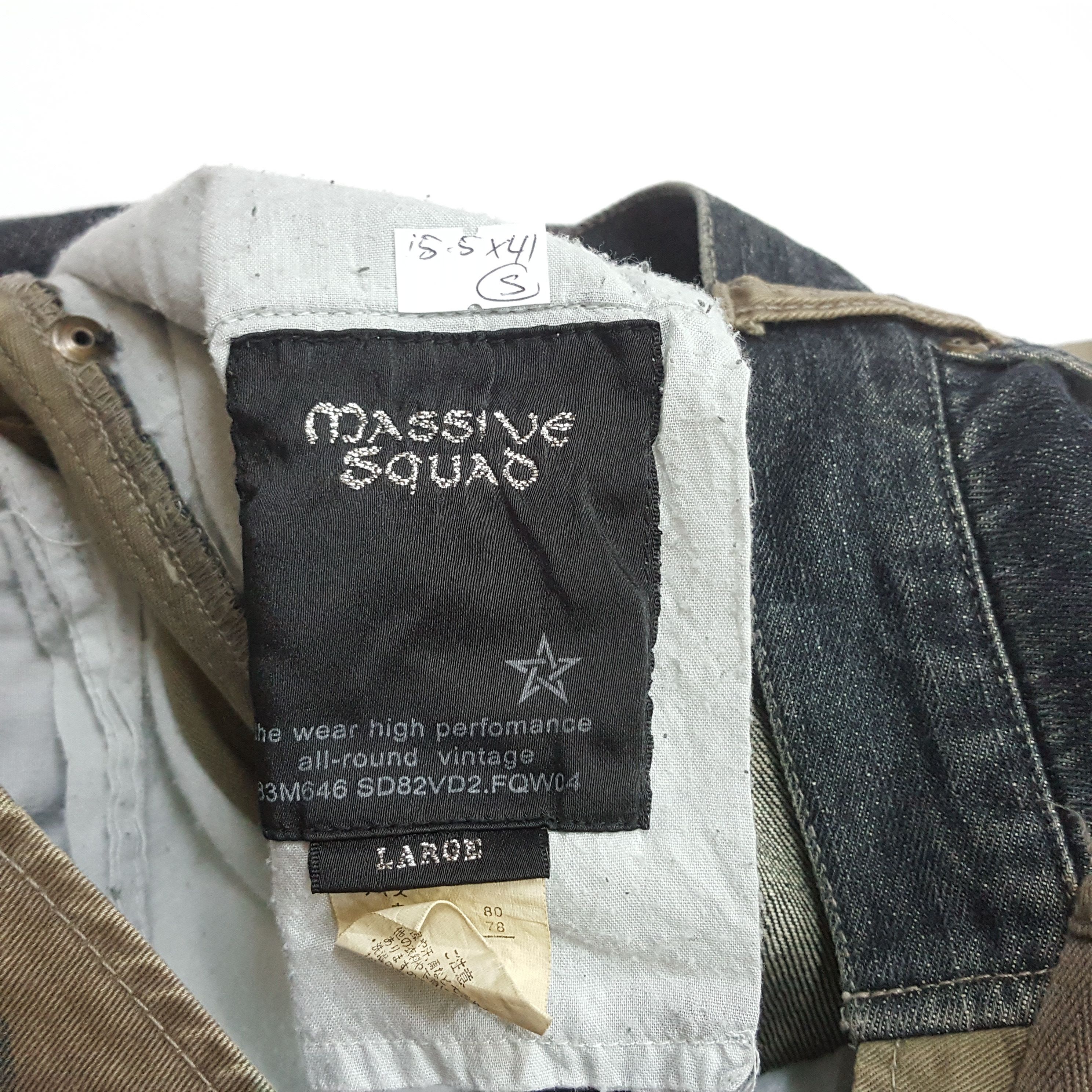 Japanese Brand × Massive × Vintage Vintage Japanese brand massive squad military pants Size US 31 - 10 Thumbnail