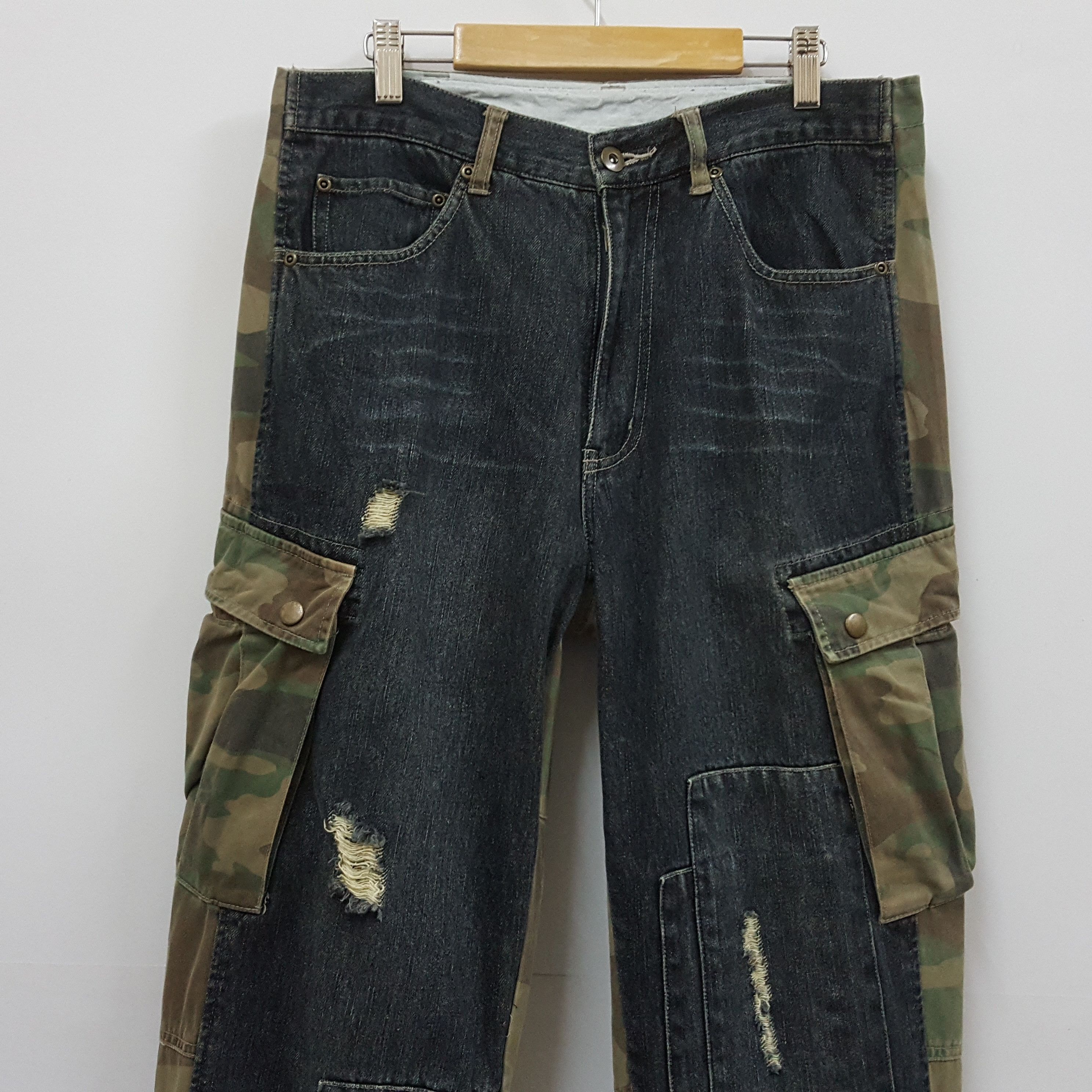 Japanese Brand × Massive × Vintage Vintage Japanese brand massive squad military pants Size US 31 - 3 Thumbnail
