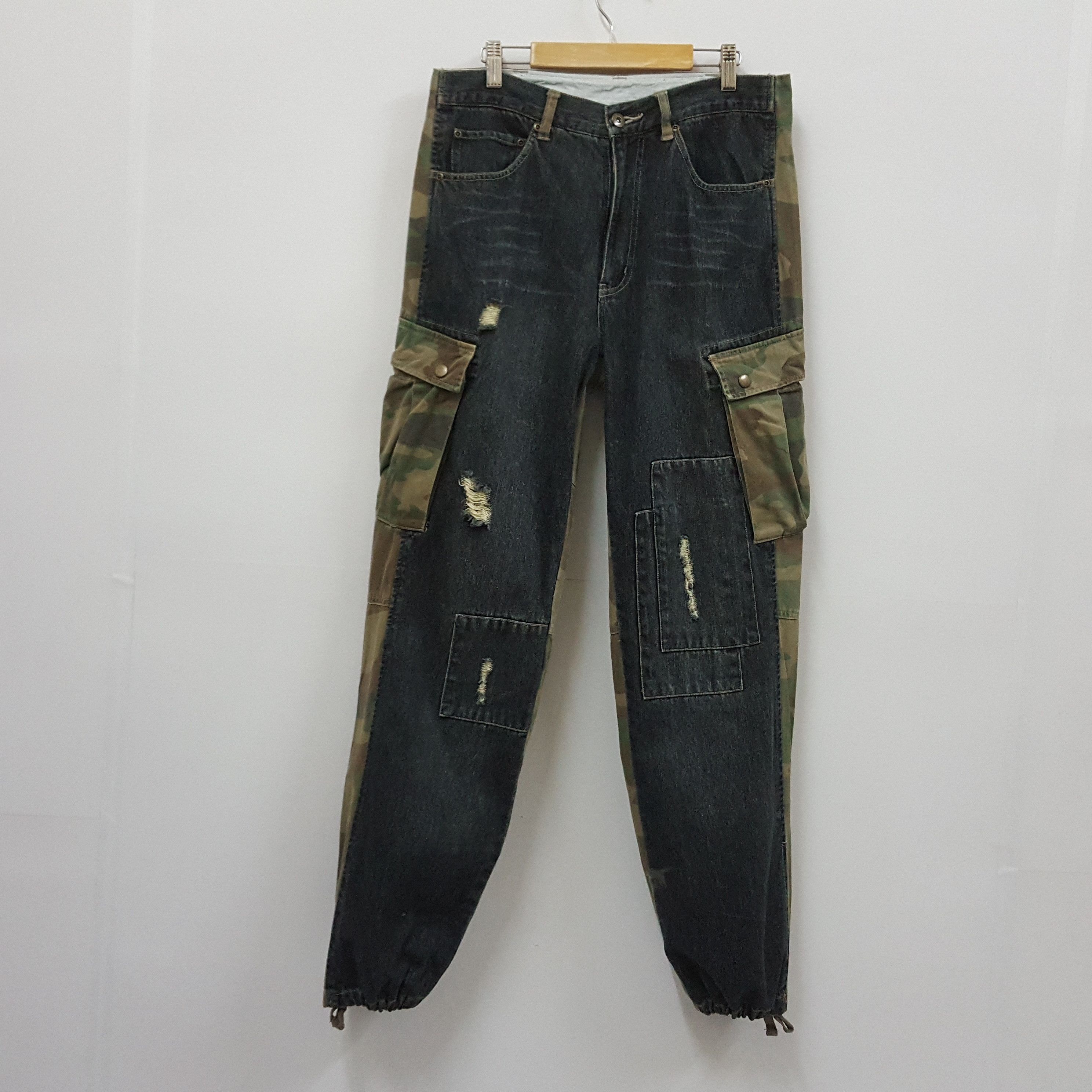 Japanese Brand × Massive × Vintage Vintage Japanese brand massive squad military pants Size US 31 - 1 Thumbnail