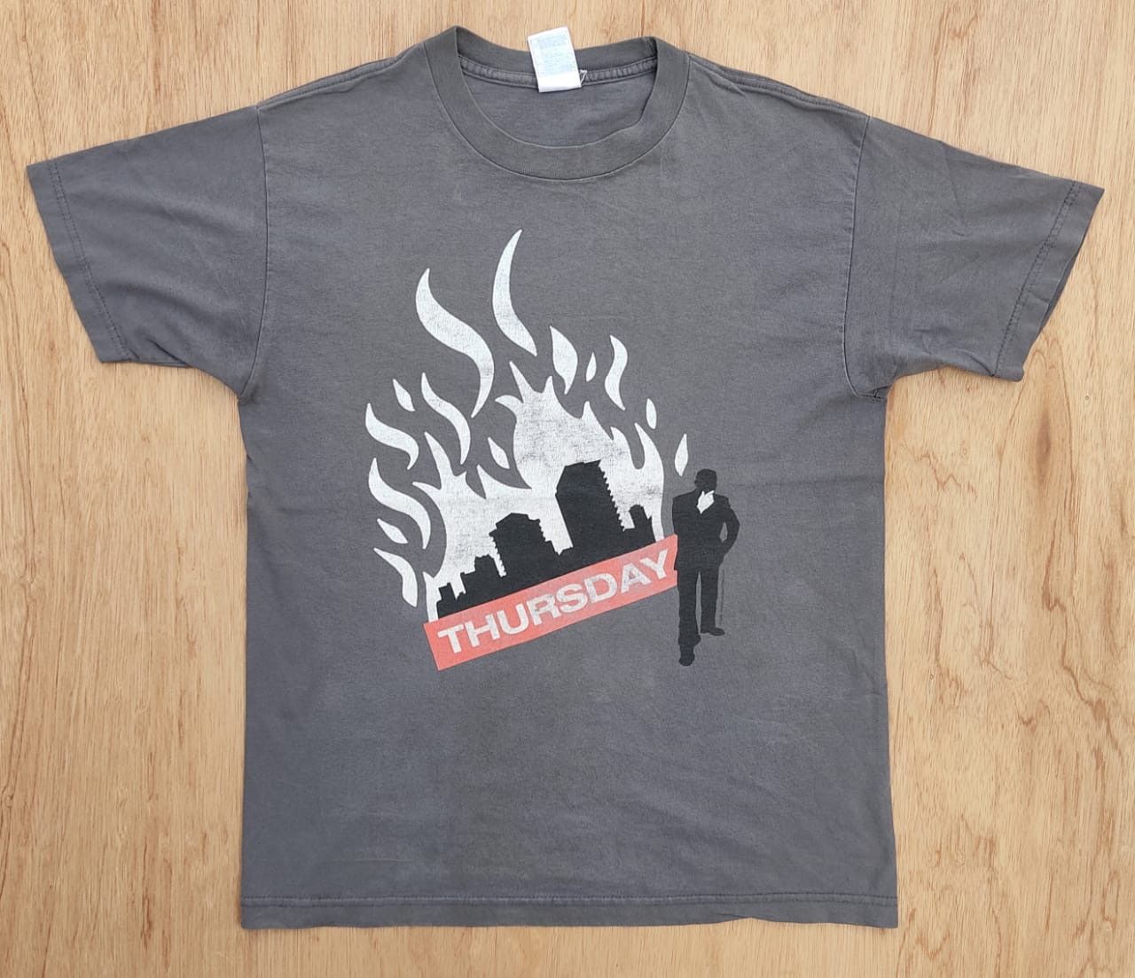 image of Vintage Tee D - 29 in Grey, Men's (Size Medium)