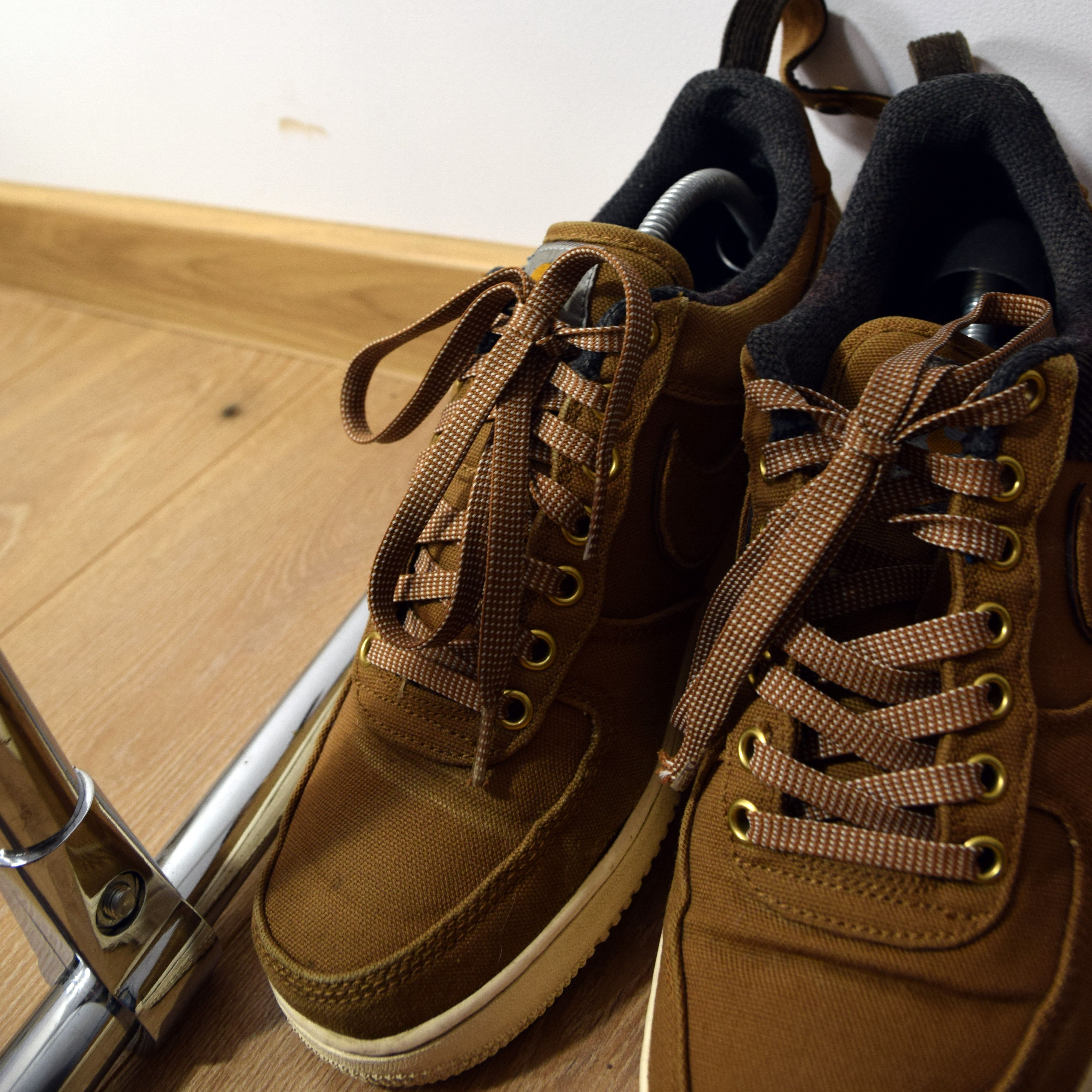 Carhartt × Nike NIKE AIR FORCE 1 X CARHARTT AF1 SNEAKEARS 9 US Size US 9 / EU 42 - 13 Thumbnail