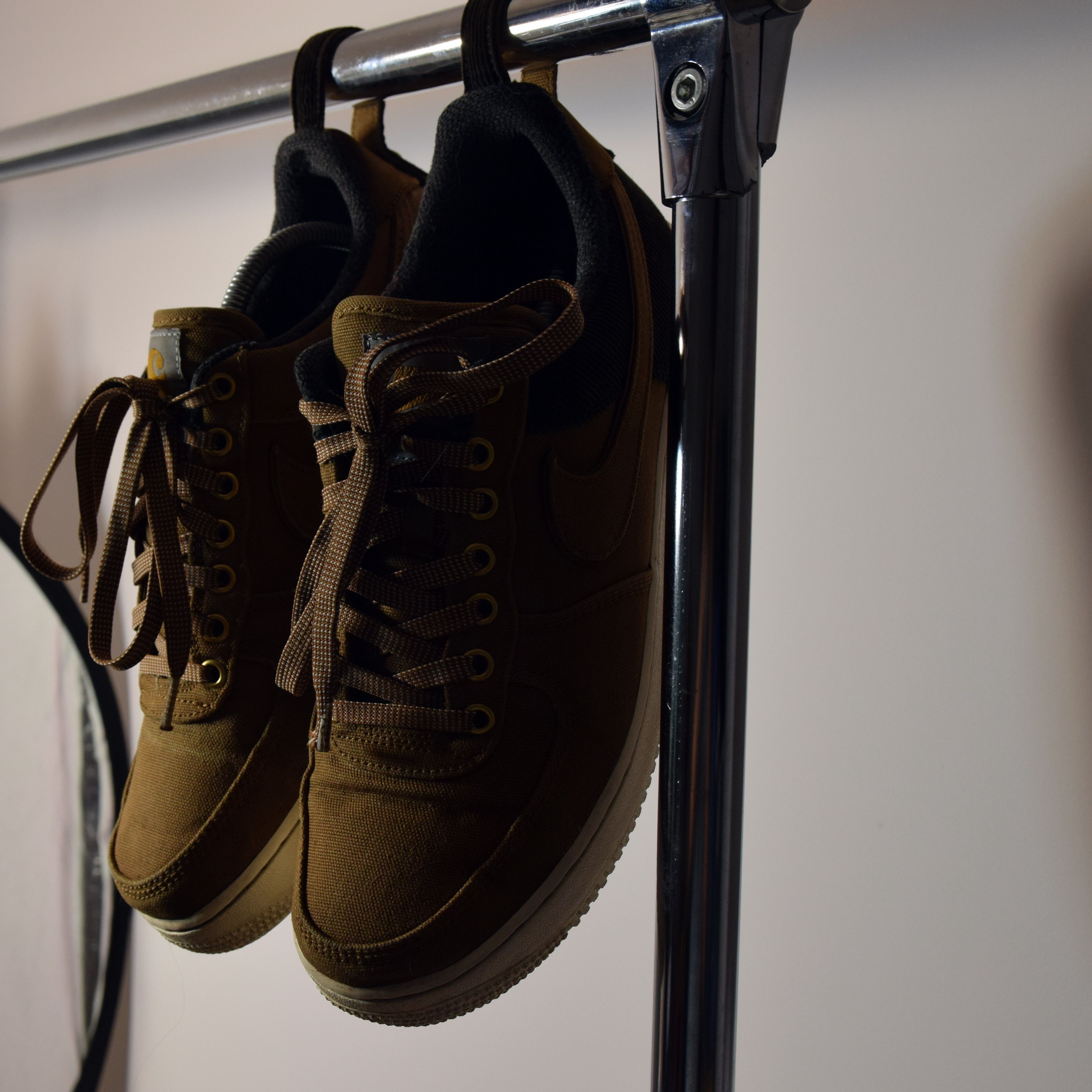 Carhartt × Nike NIKE AIR FORCE 1 X CARHARTT AF1 SNEAKEARS 9 US Size US 9 / EU 42 - 5 Thumbnail