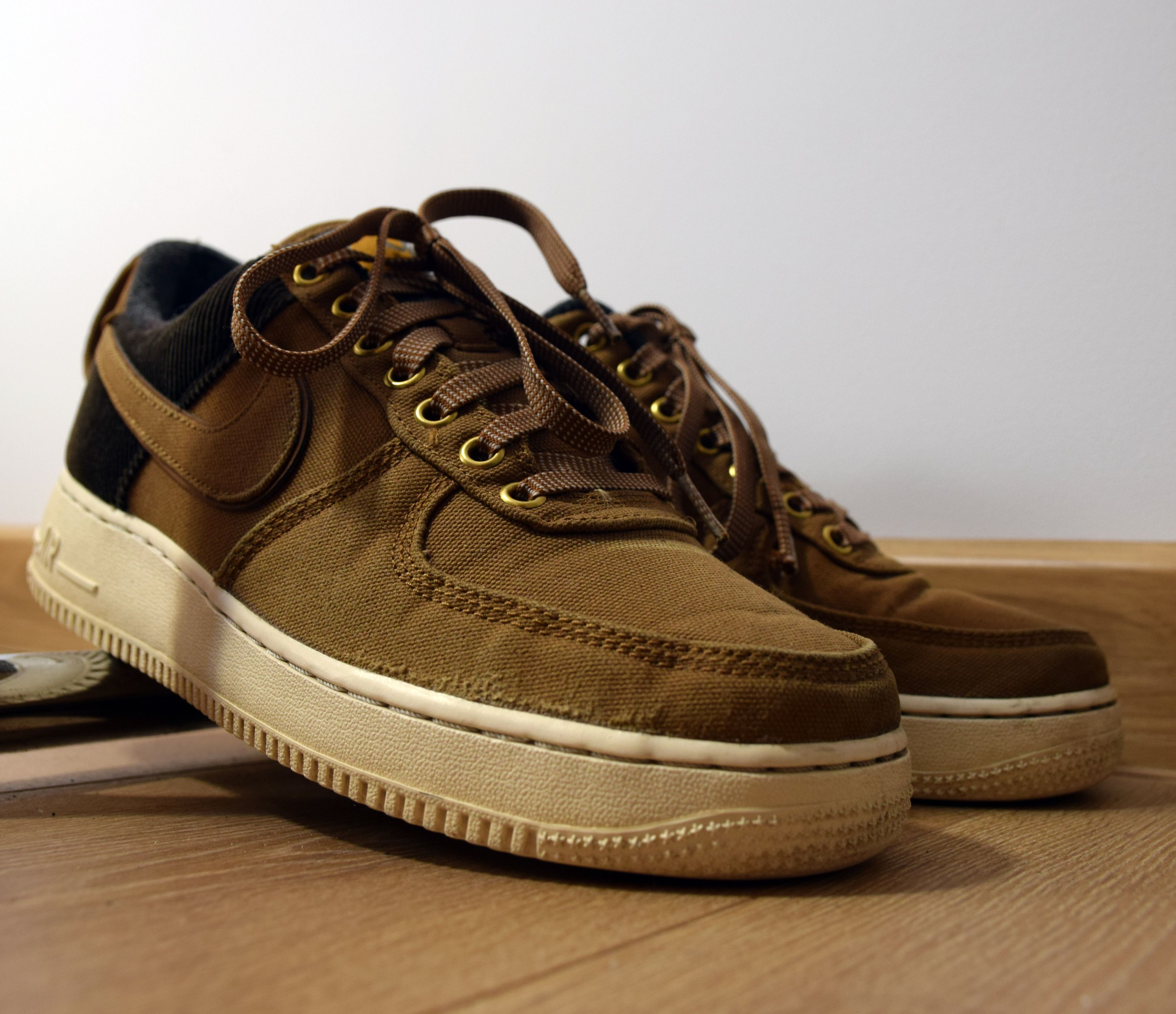 Carhartt × Nike NIKE AIR FORCE 1 X CARHARTT AF1 SNEAKEARS 9 US Size US 9 / EU 42 - 10 Thumbnail