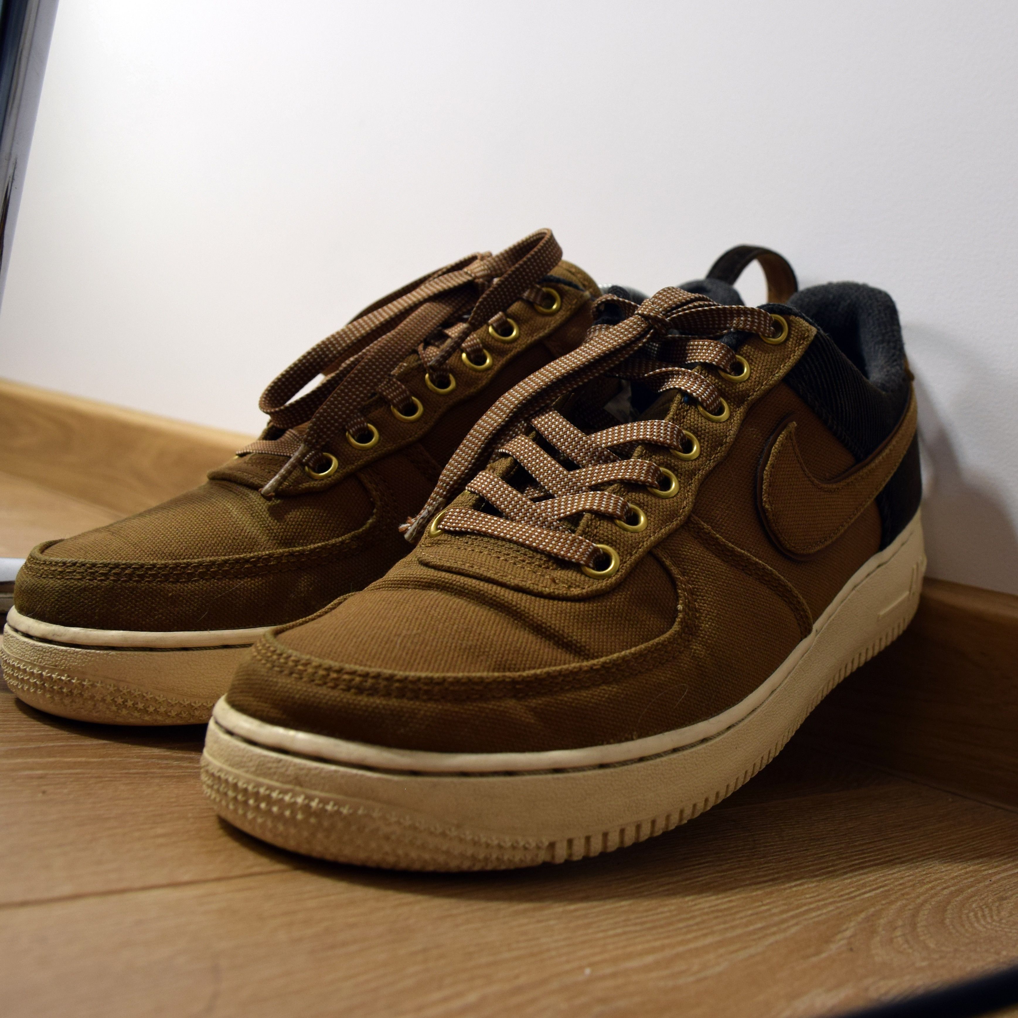 Carhartt × Nike NIKE AIR FORCE 1 X CARHARTT AF1 SNEAKEARS 9 US Size US 9 / EU 42 - 12 Thumbnail