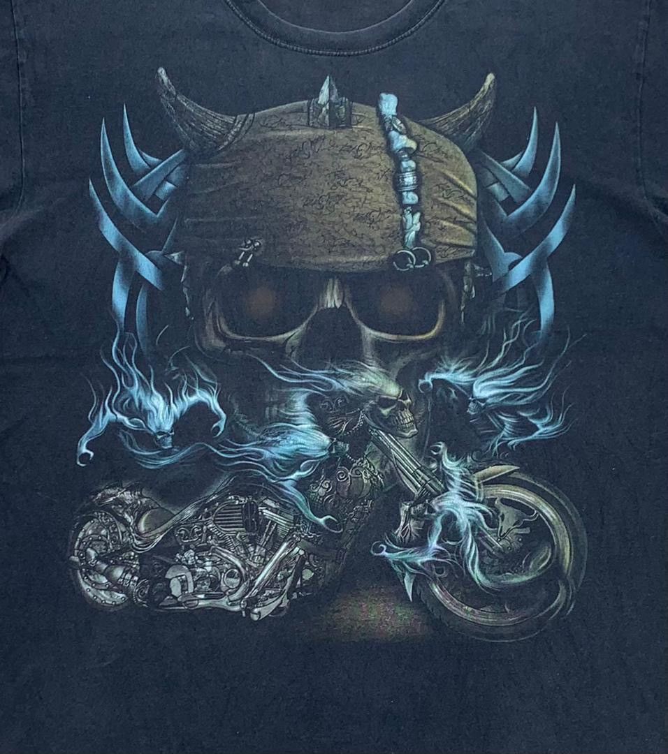 Vintage Vintage Tee skulls A9 Size US L / EU 52-54 / 3 - 2 Thumbnail