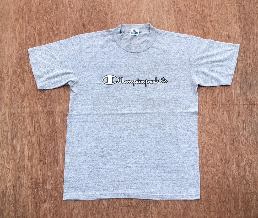 image of Tee Champion A34 in Grey, Men's (Size Large)